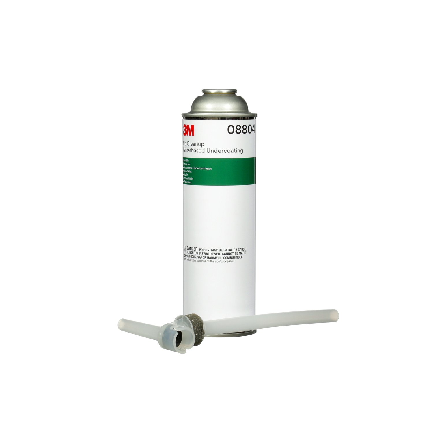 7100166595 - 3M No Cleanup Waterbased Undercoating 08804, 18 fl oz, 6/Case