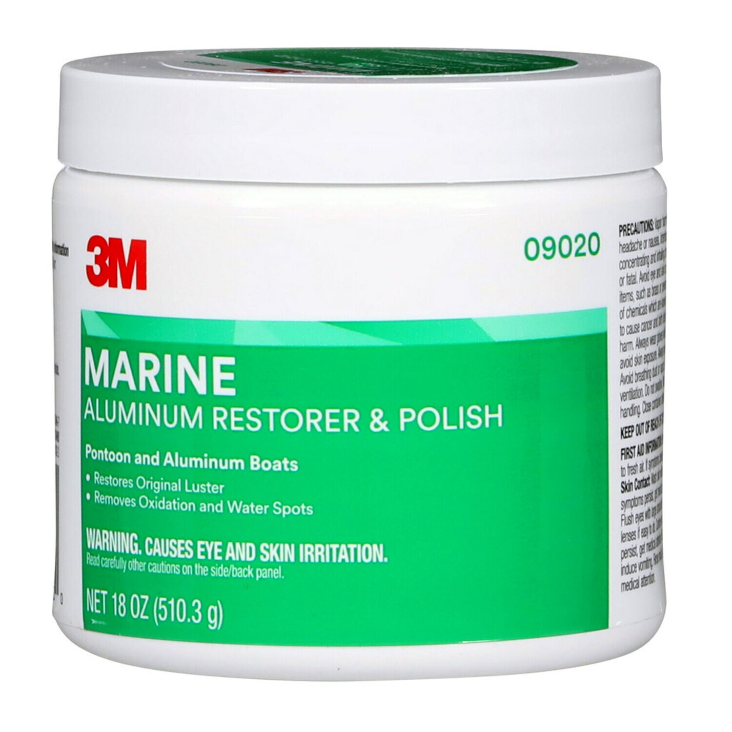7000120468 - 3M Marine Aluminum Restorer and Polish, 09020, 18 oz, 6 per case