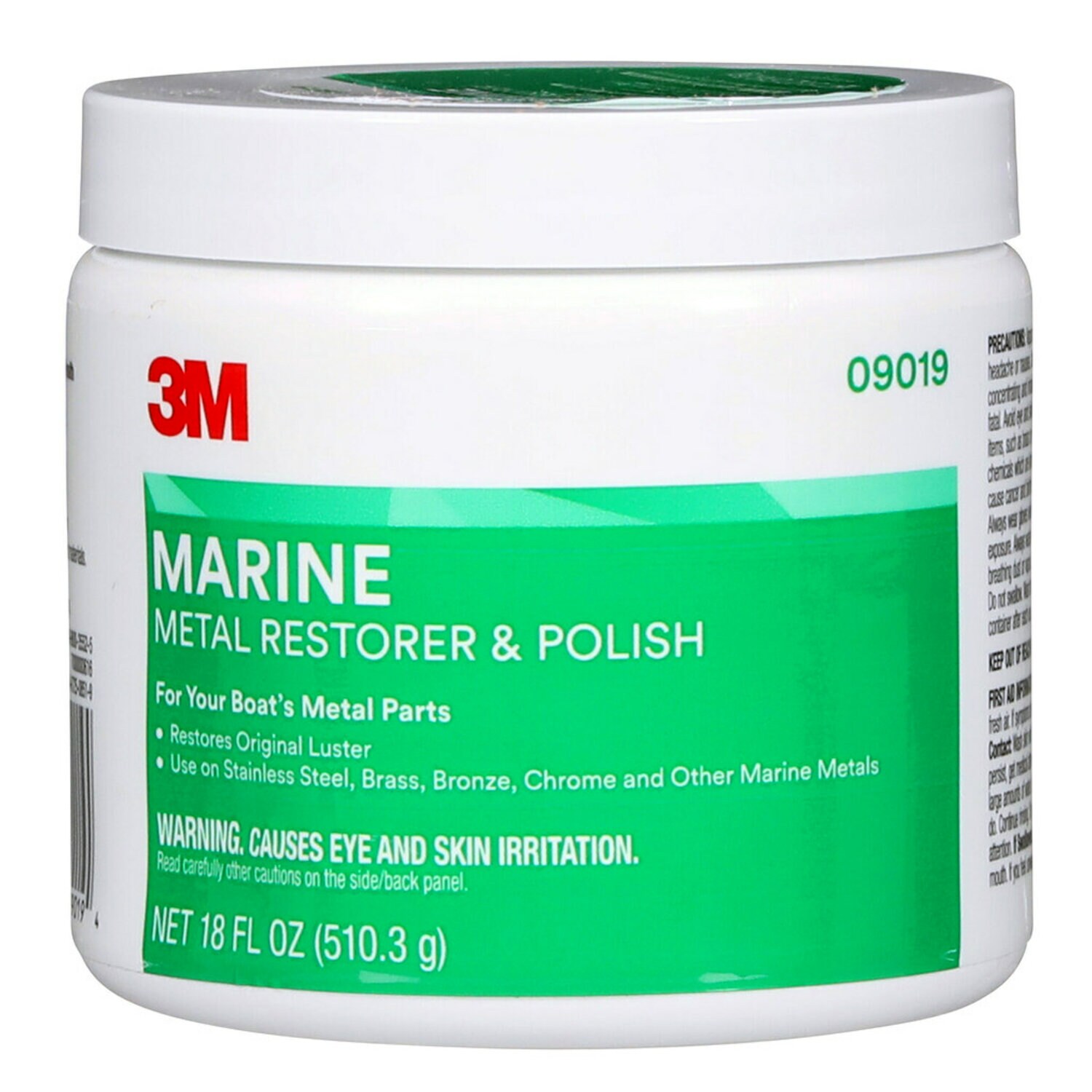 7000000616 - 3M Metal Restorer and Polish, 09019, 18 oz Paste, 6 per case