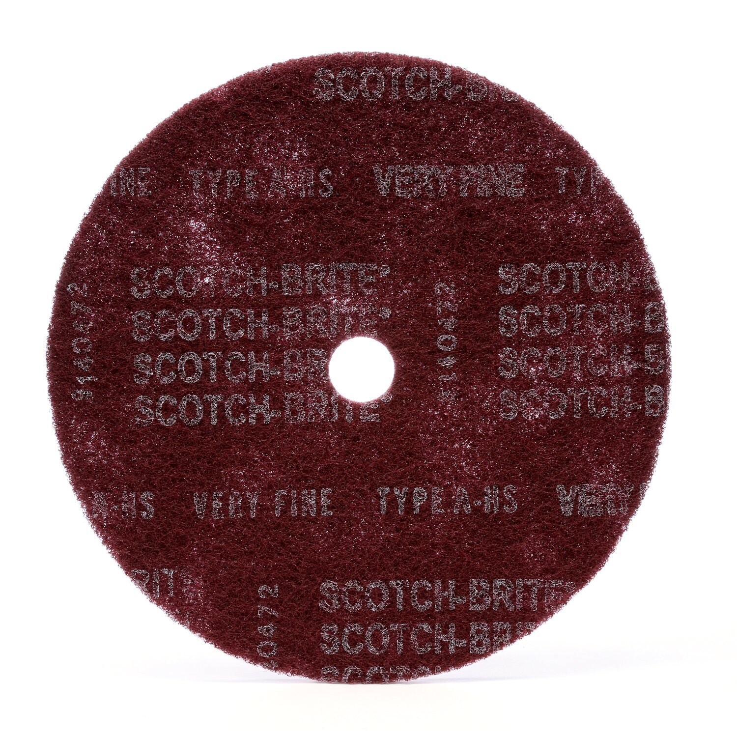 7010328947 - Scotch-Brite High Strength Disc, HS-DC, A/O Very Fine, 12 in x 1-1/4
in, 25 ea/Case