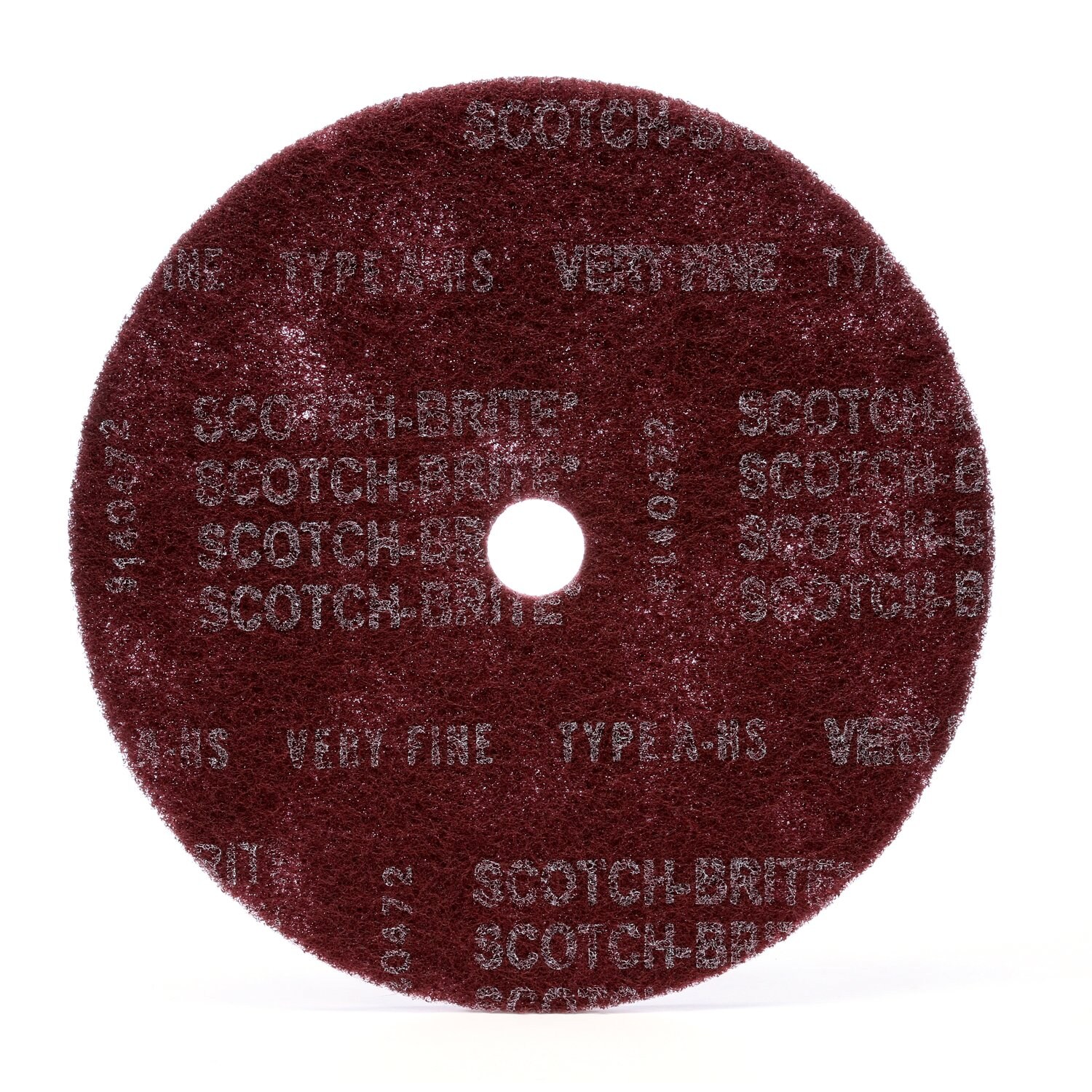 7010328947 - Scotch-Brite High Strength Disc, HS-DC, A/O Very Fine, 12 in x 1-1/4 in, 25 ea/Case