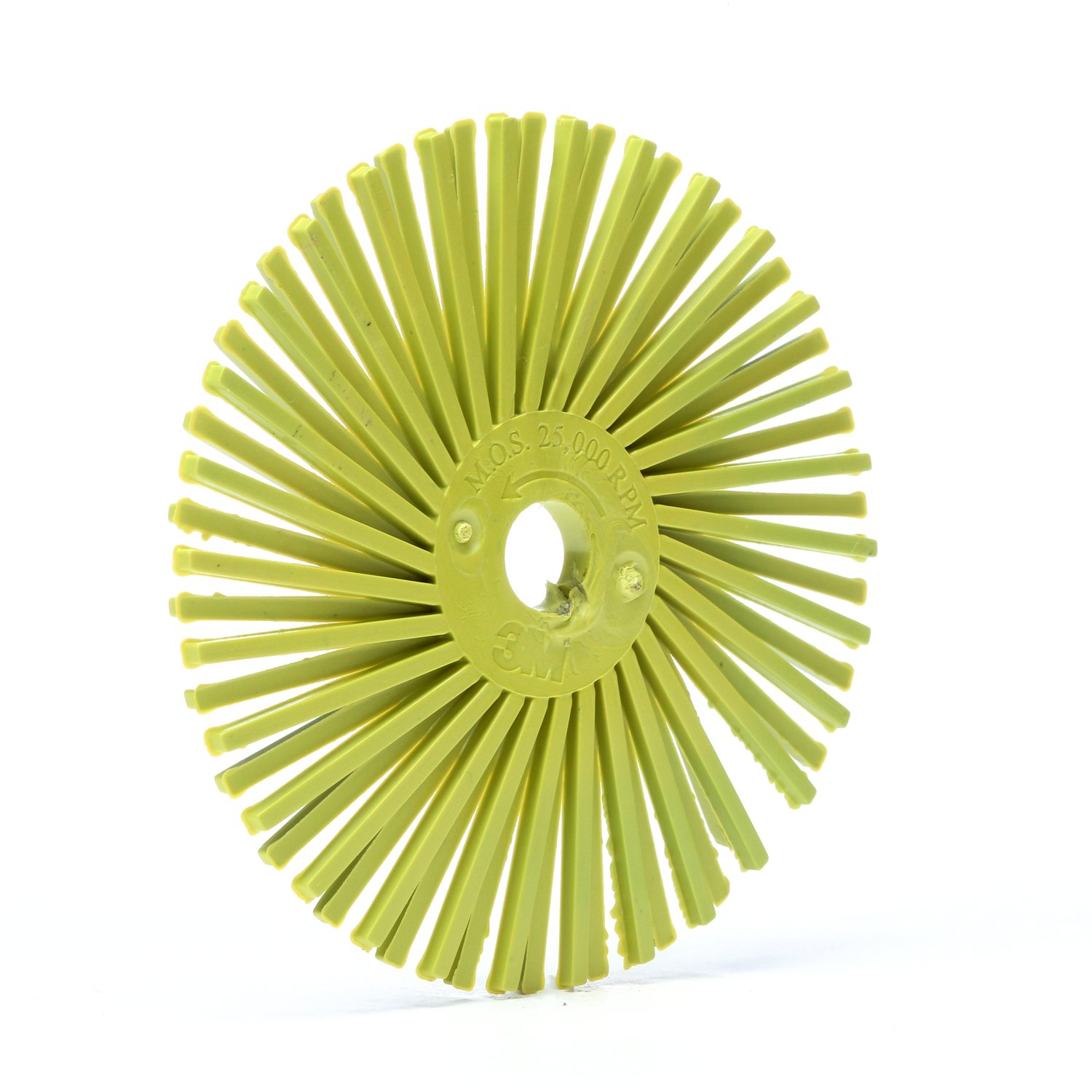 7000046182 - Scotch-Brite Radial Bristle Disc, 3 in x 3/8 in 360, 10/Carton, 40 ea/Case