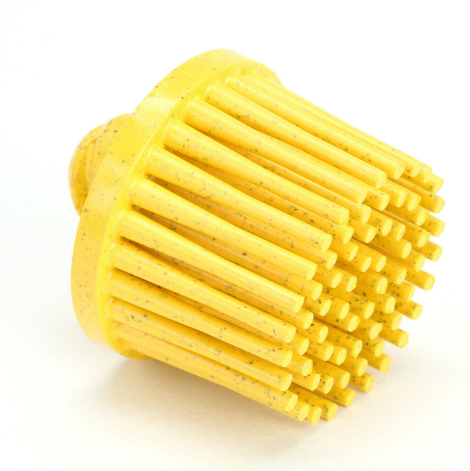 7100138172 - Scotch-Brite Roloc Bristle Disc, 07531, RD-ZB, 80 Yellow, 1 in, 4 ea/Case
