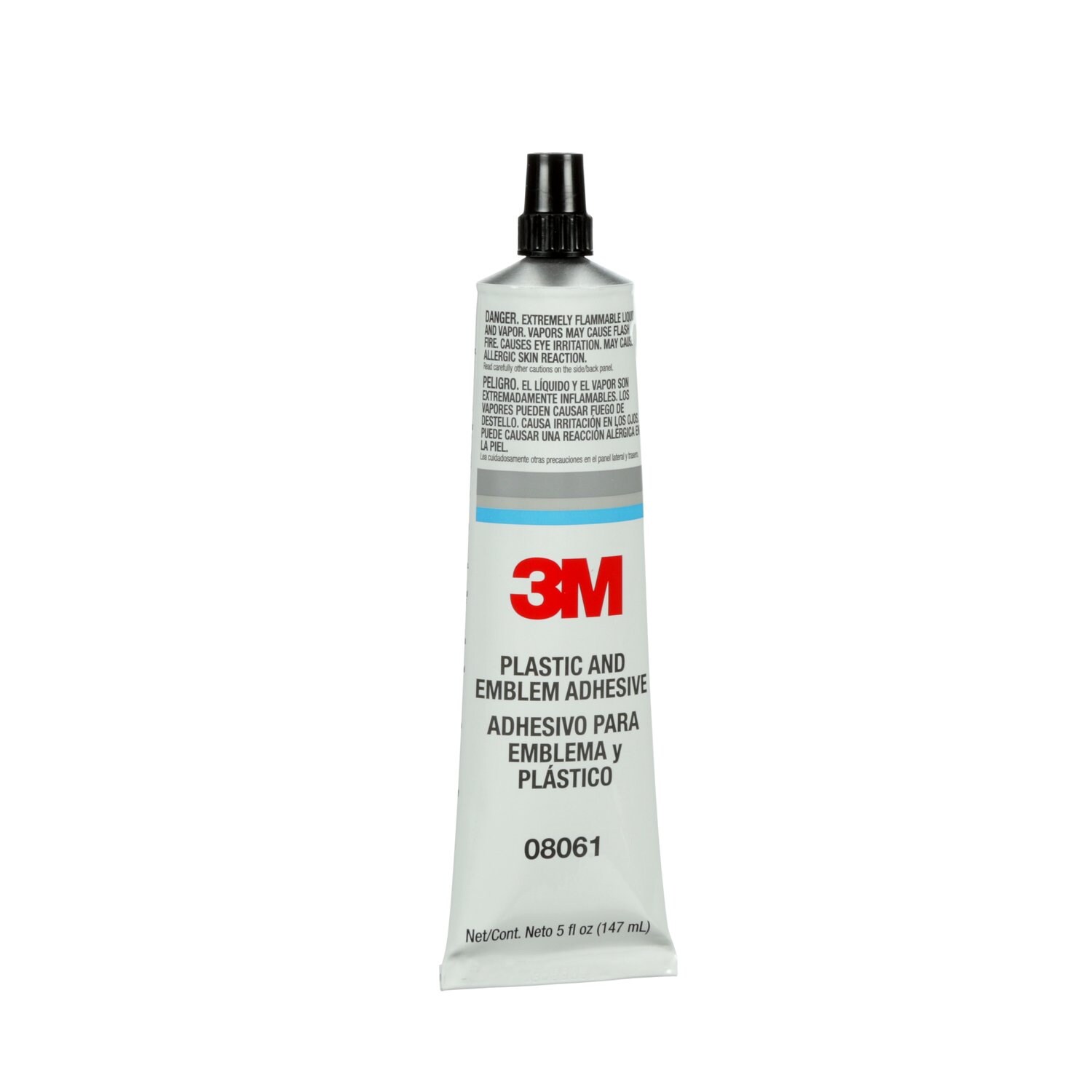 7000045518 - 3M Plastic and Emblem Adhesive, 08061, 5 oz Tube, 6 per case