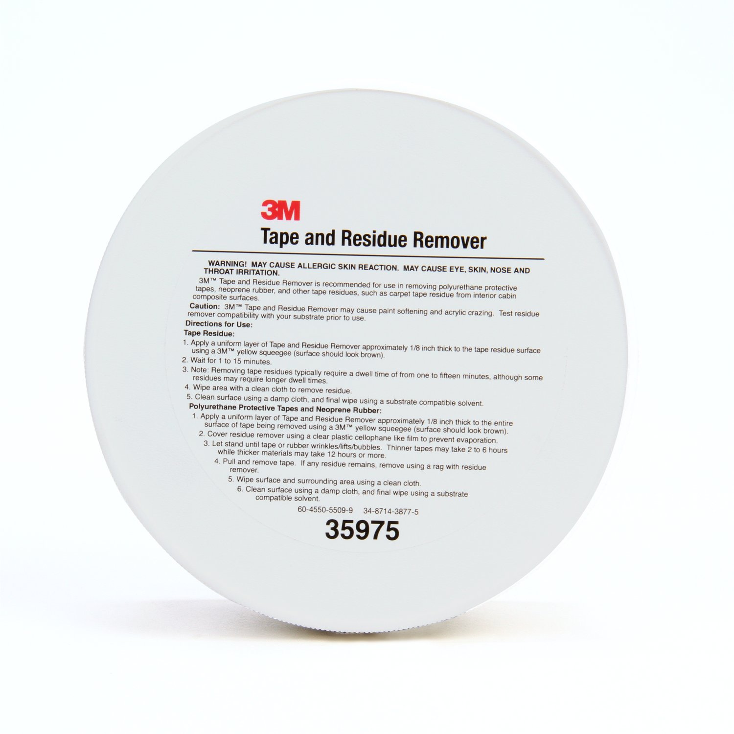 7000045520 - 3M Tape and Residue Remover, 1 pt (16 oz/473 mL), 6 per case