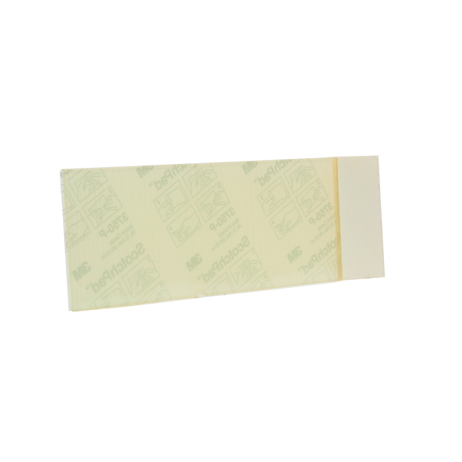 7010312542 - 3M Tape Sheets 3750P, Clear, 2 in x 6 in, 5 Pack/Case, Conveniently Packaged