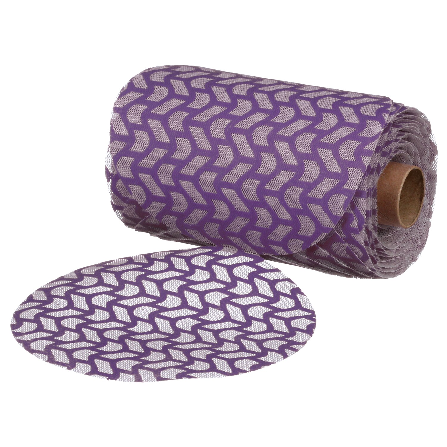 7100291699 - 3M Cubitron II Net Disc Roll 31665, 80+, 5 in, 50 Discs/Roll, 6 Rolls/Case