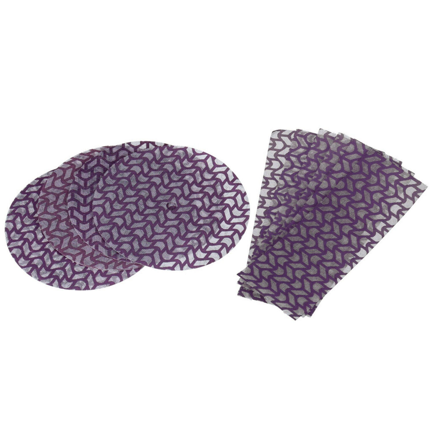 7100251881 - 3M Cubitron II Net Disc 31663, 80+/180+/320+, Includes 6 in Discs and Sheets, Job Pack, 100 Packs/Case