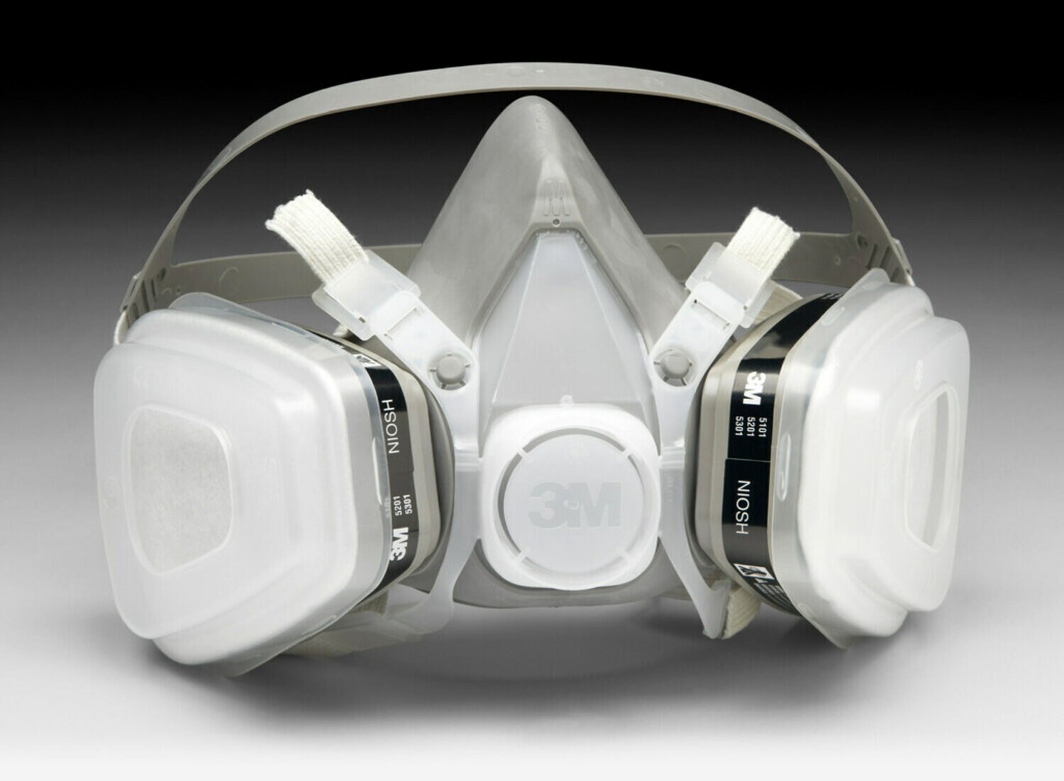 7000052080 - 3M Half Facepiece Disposable Respirator Assembly 52P71, Organic Vapor/P95 Respiratory Protection, Medium 12 EA/Case