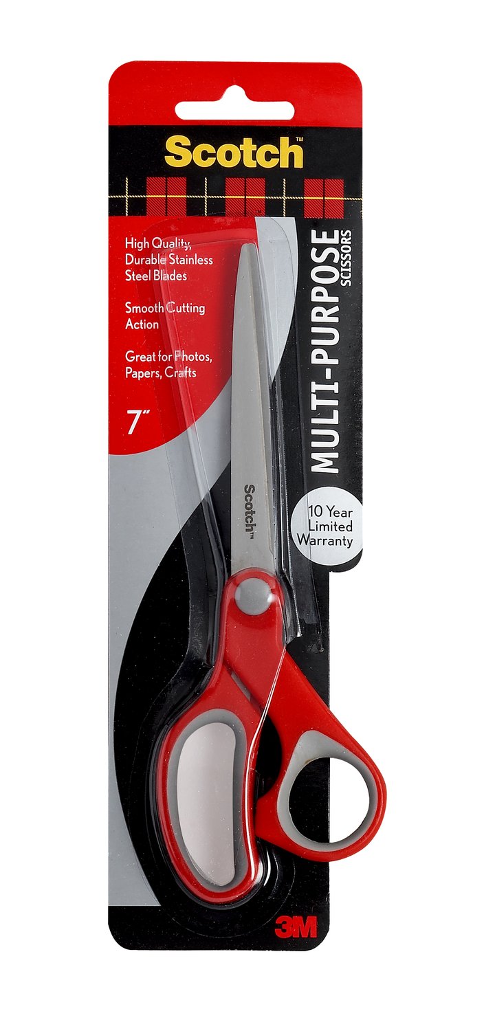 7100033586 - Scotch Multi-Purpose Scissors 1427, 7 in, 6/Inner, 6 Inners/Case, 36/1