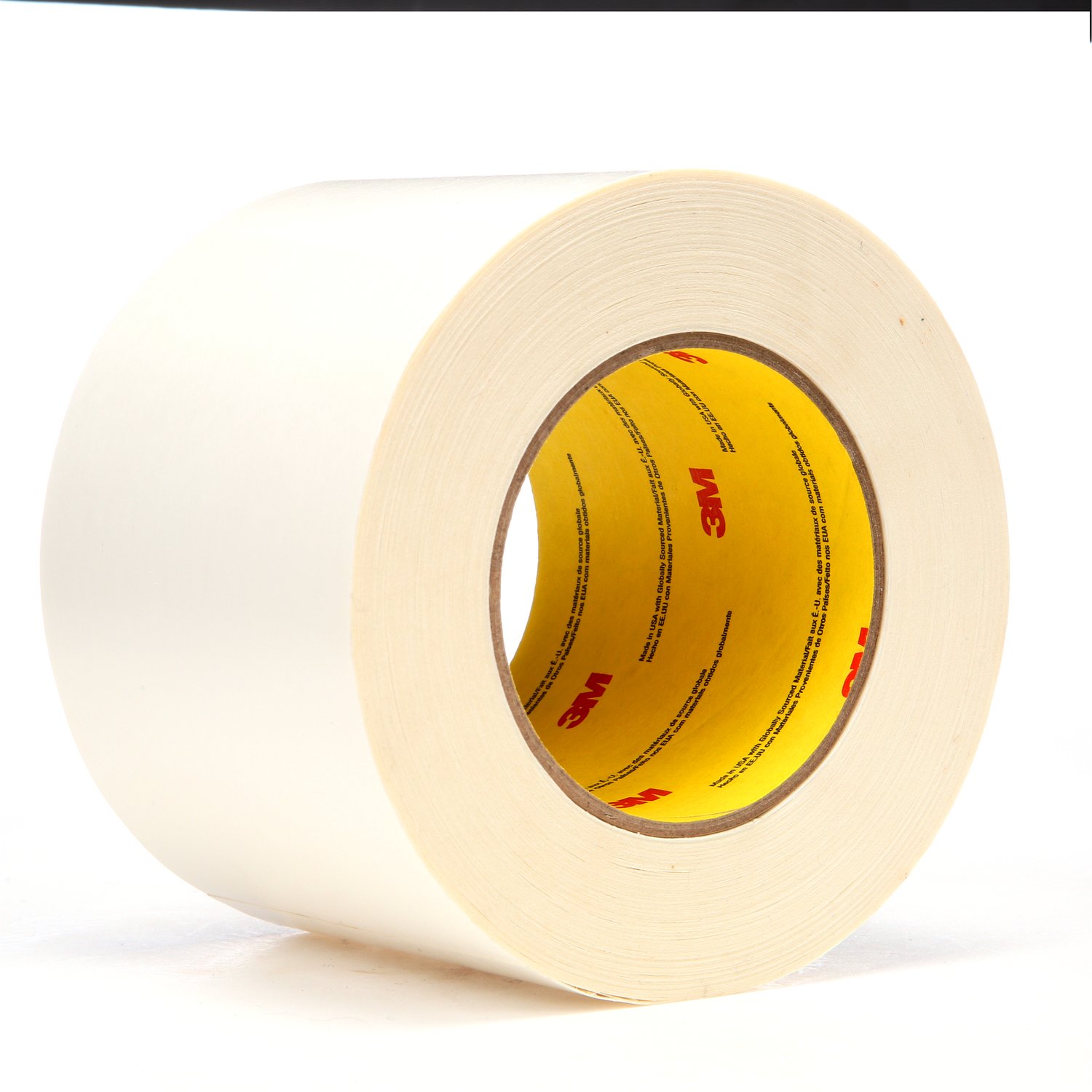 7100028060 - 3M Repulpable Double Coated Splicing Tape 9038W, White, 72 mm x 33 m, 3
mil, 12 rolls per case