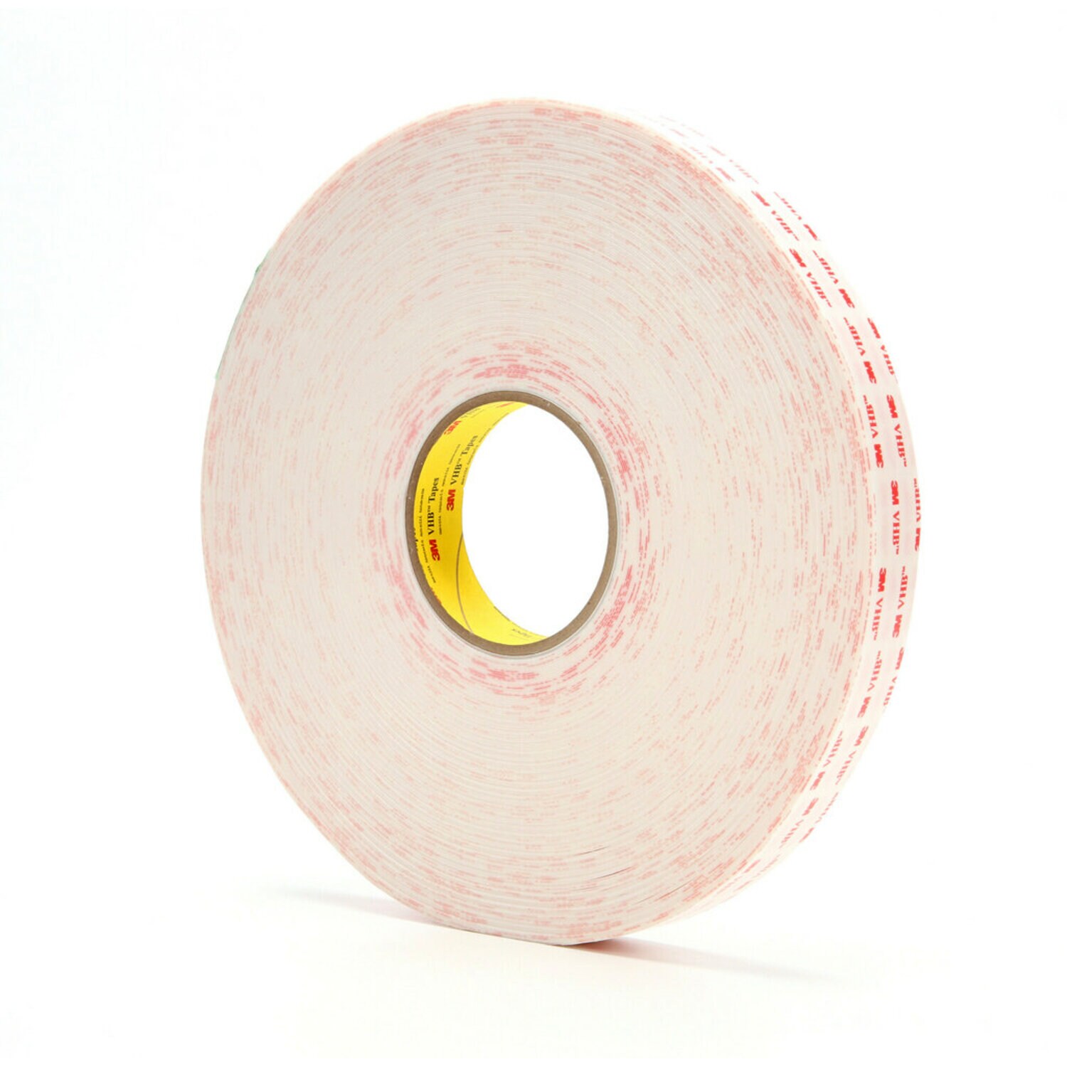 7000123345 - 3M VHB Tape 4930, White, 1 in x 72 yd, 25 mil, 9 Roll/Case