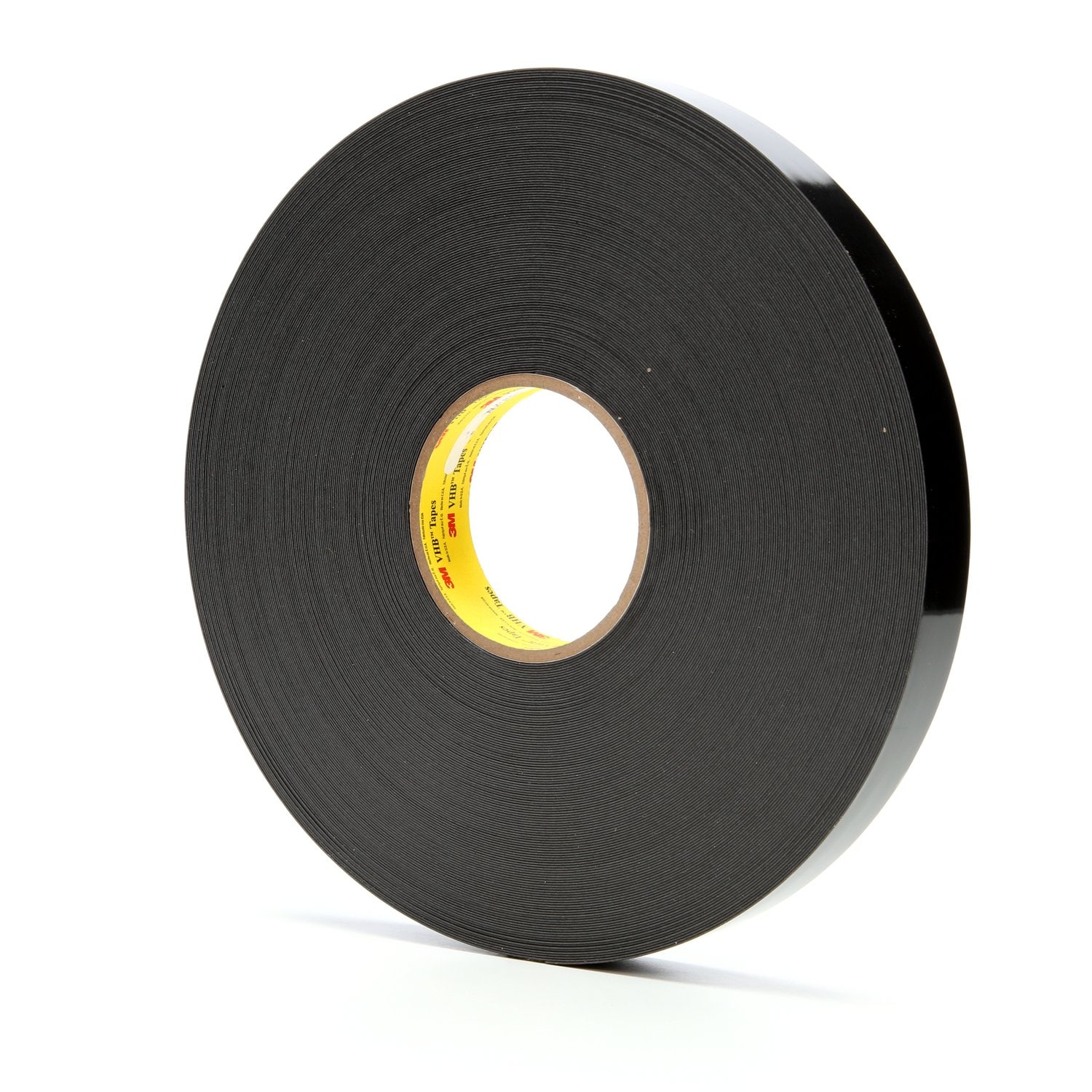 7100112661 - 3M VHB Tape 4929, Black, 1 in x 72 yd, 25 mil, 9 Roll/Case