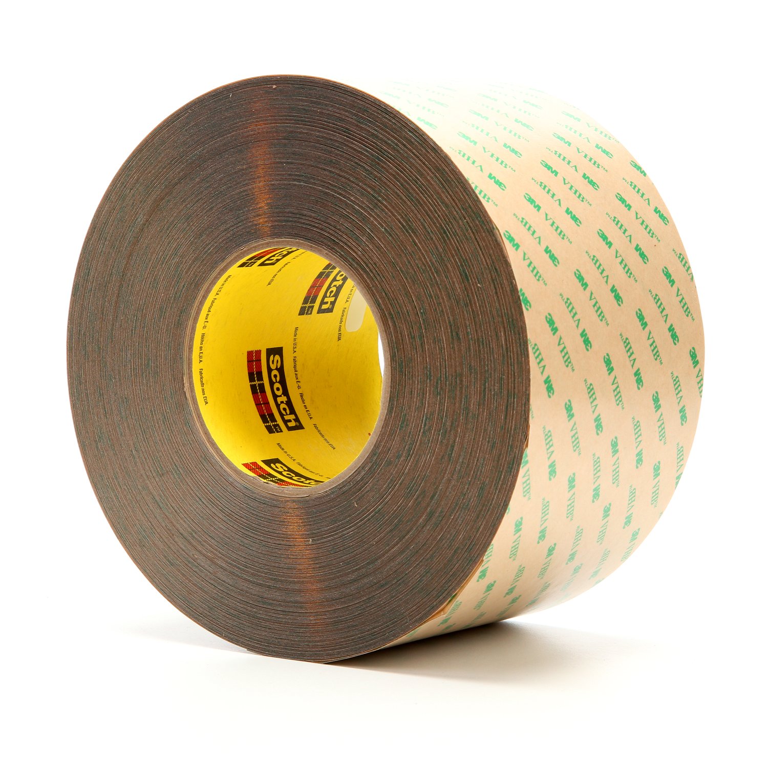 7010373426 - 3M VHB Adhesive Transfer Tape F9473PC, Clear, 4 in x 60 yd, 10 Mil, 2/Case
