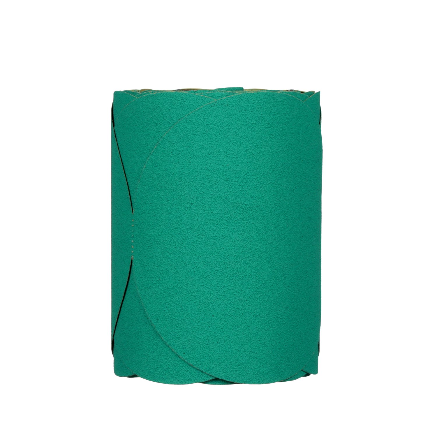 7000118086 - 3M Stikit Green Disc Roll, 01506, 6 in, 80, 100 discs per roll, 10 rolls per case