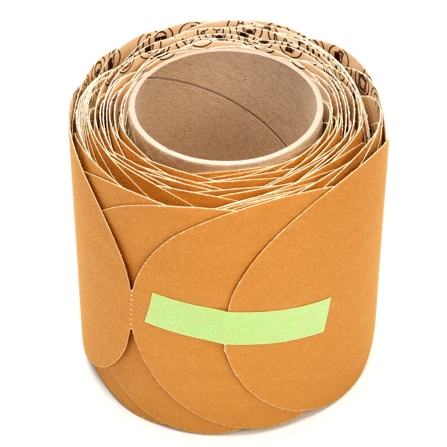 7000118095 - 3M Stikit Paper Disc Roll 363I, 5 in x NH P120 F-weight, 100 Discs/Roll, 4 Rolls/Case
