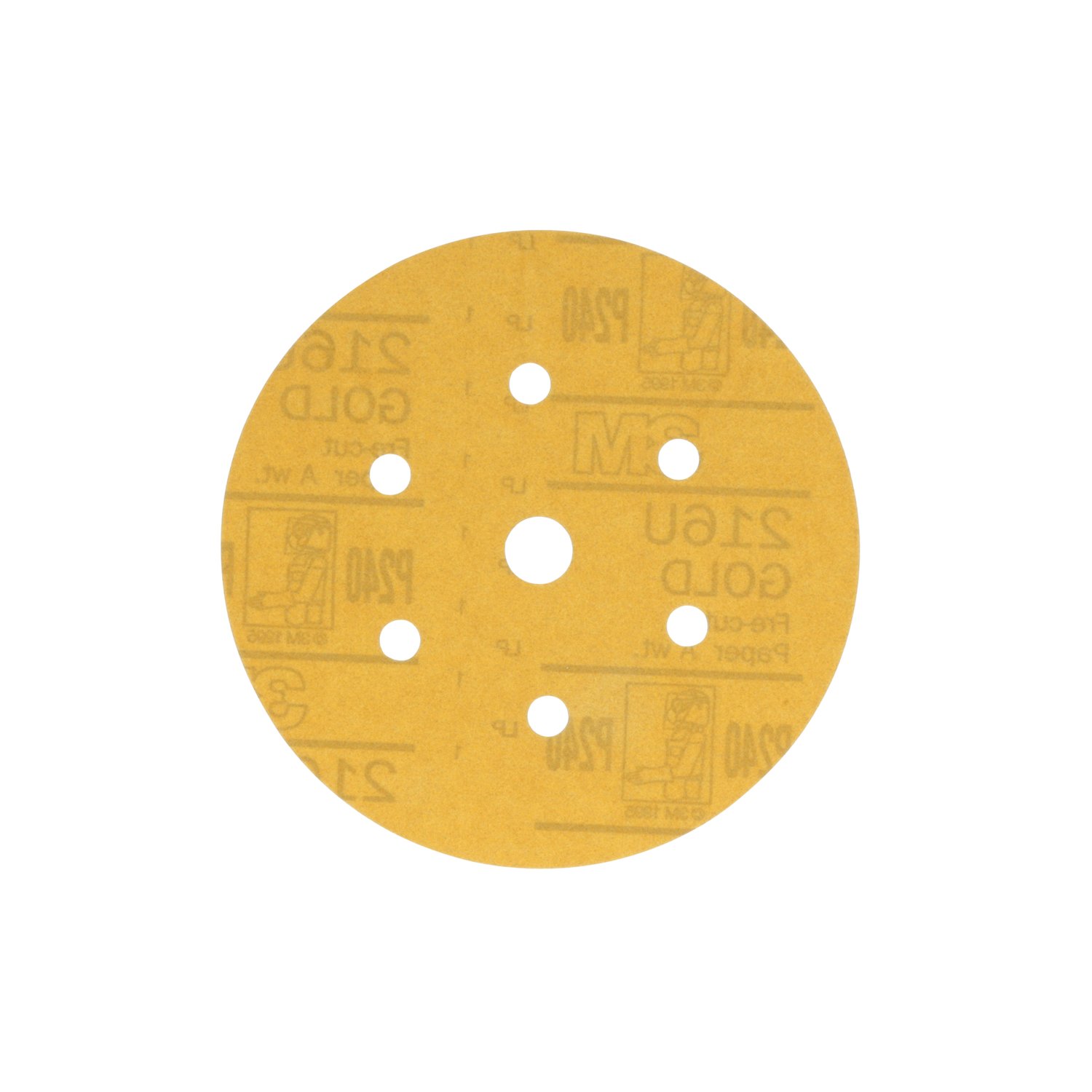 7000119697 - 3M Hookit Gold Disc Dust Free 216U 01077, 6 in, P240, 100 Discs/Carton, 4 Cartons/Case