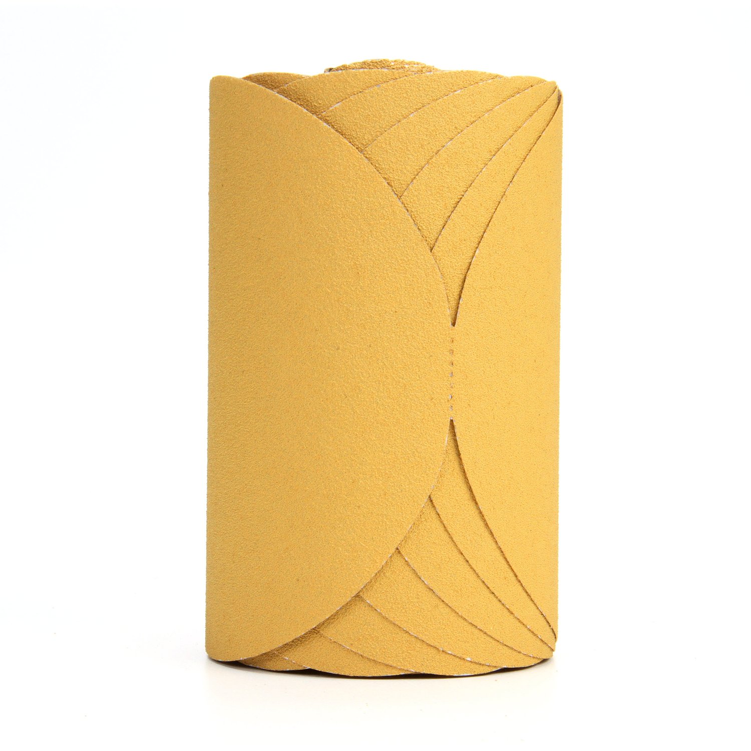 7010327906 - 3M Stikit Gold Film Disc Roll, 01333, 6 in, P80 grade, 75 discs per roll, 6 rolls per case
