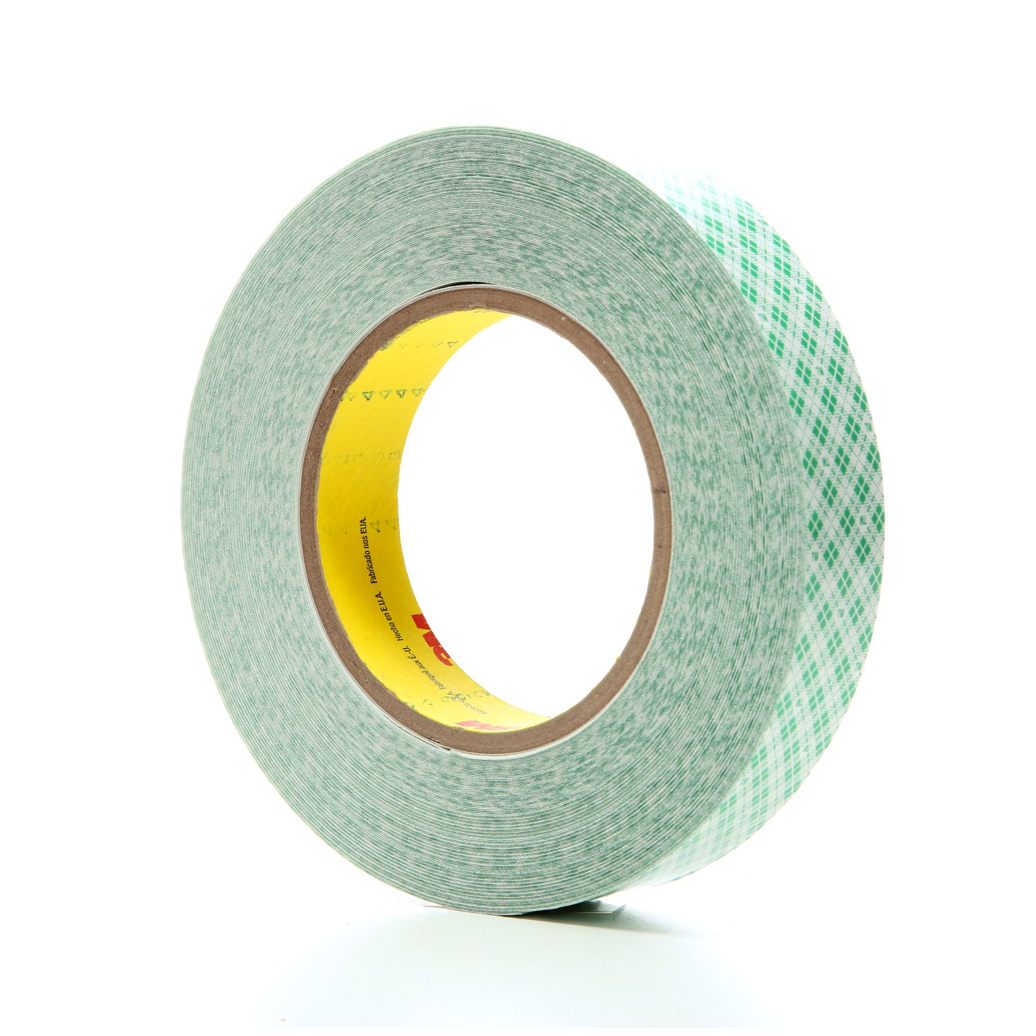 7000048620 - 3M Double Coated Film Tape 9589, White, 1 in x 36 yd, 9 mil, 36 Roll/Case