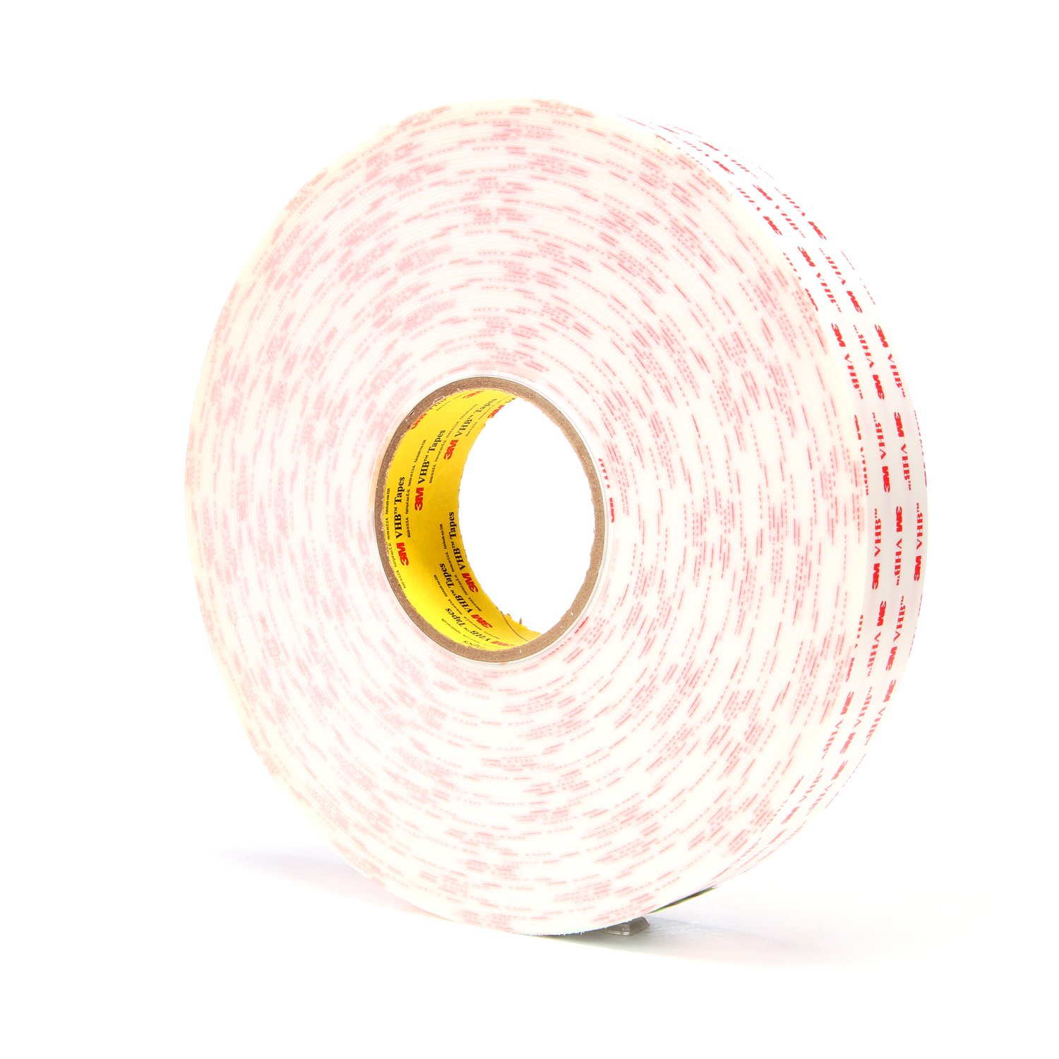 7010373825 - 3M VHB Tape 4950, White, 1 1/2 in x 36 yd, 45 mil, 6 Roll/Case