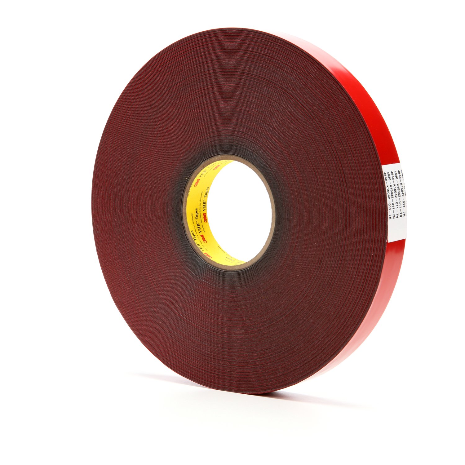 7000123920 - 3M VHB Tape 4646, Dark Gray, 1 in x 72 yd, 25 mil, 9 Roll/Case