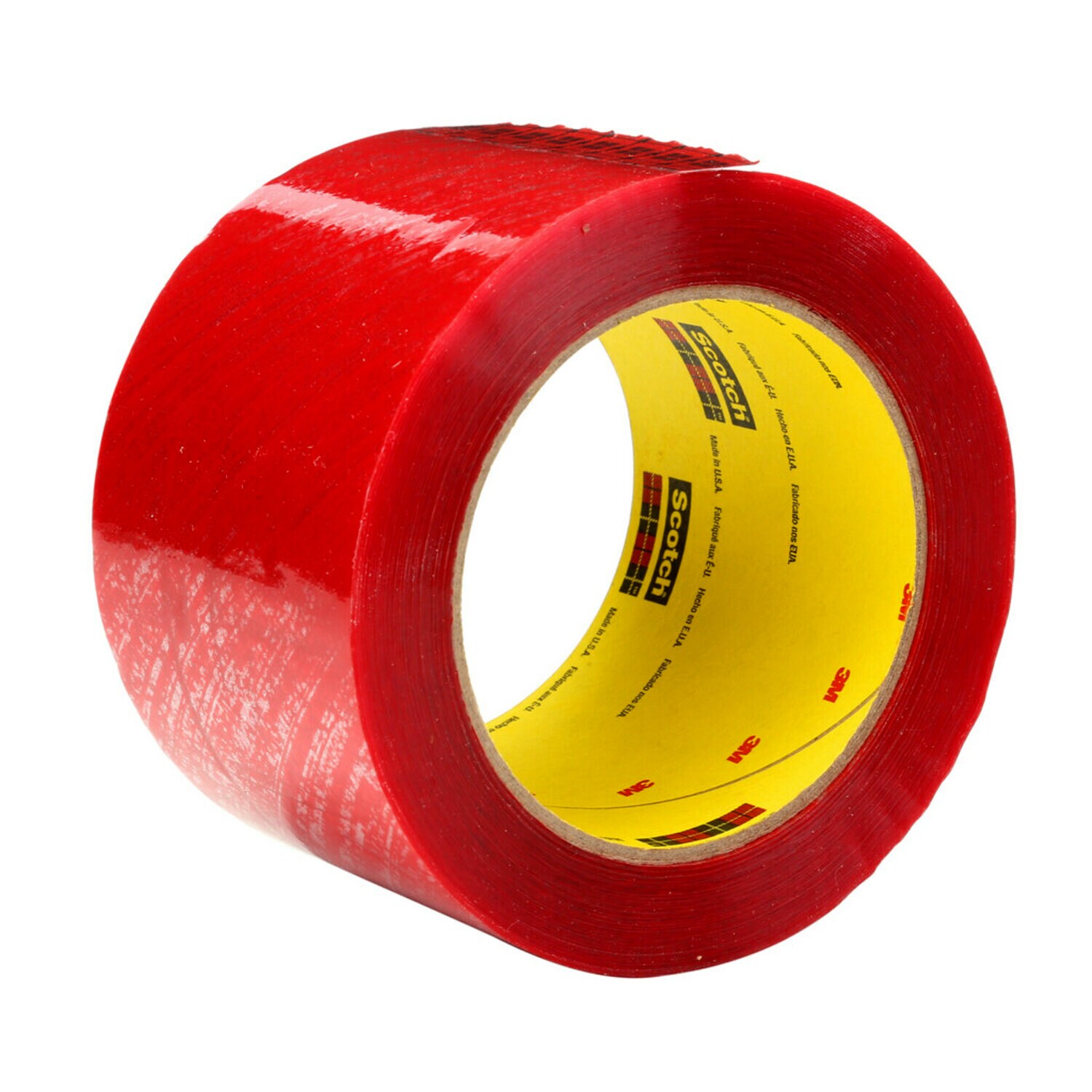 7100023368 - Scotch Security Message Box Sealing Tape 3779, Clear, 72 mm x 100 m, 24/Case