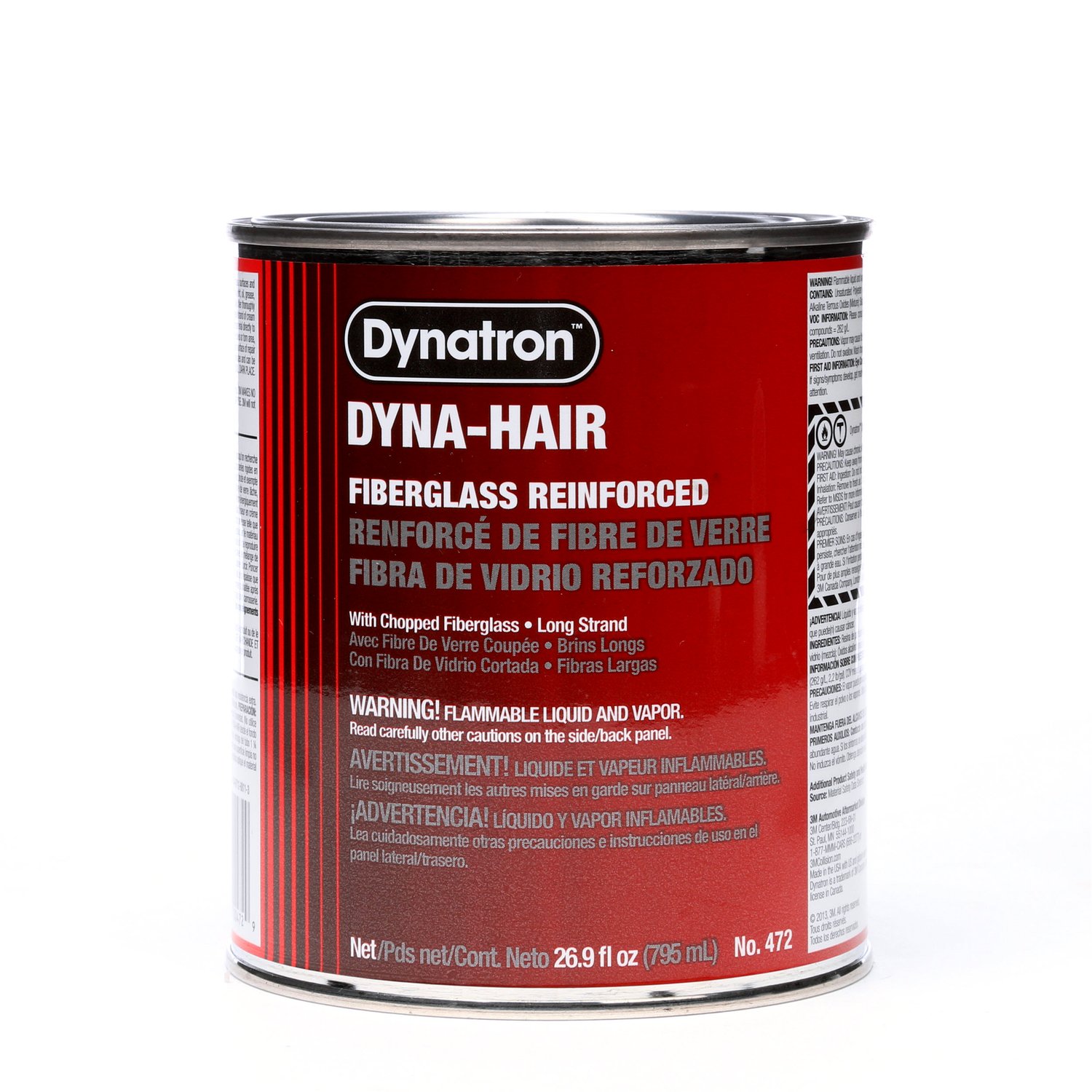 7000125050 - Dynatron Dyna-Hair Long Strand, Filler 472, 1 qt, 12 per case