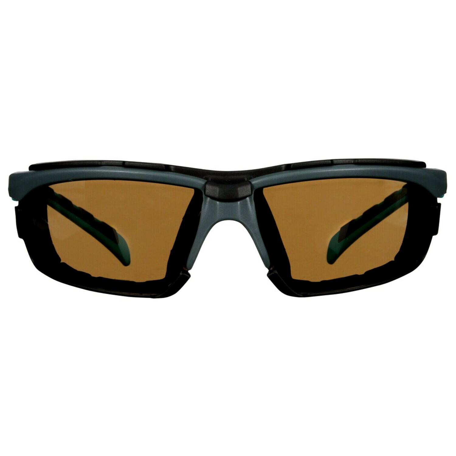 7100259421 - 3M Solus 2000 Series S2005SGAF-BGR-F, Gray/Blue-Green, Scotchgard Anti-Fog Coating, Brown AF-AS lens, Fm Gskt, 20 ea/Case