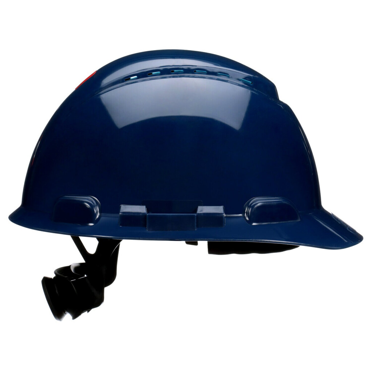 7100239996 - 3M SecureFit Hard Hat H-710SFV-UV, Navy Blue, 4-Point Pressure Diffusion Ratchet Suspension, with UVicator, 20 ea/Case