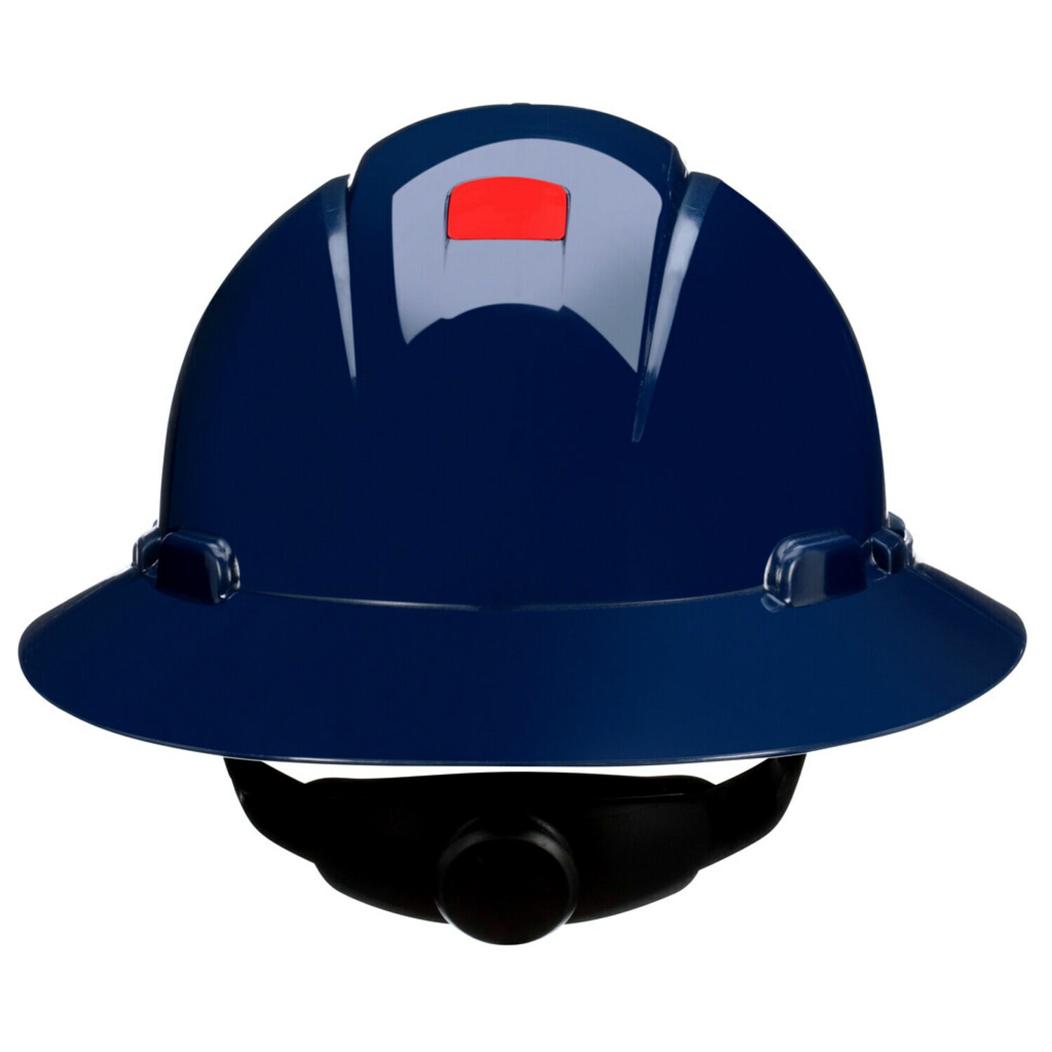 7100240037 - 3M SecureFit Full Brim Hard Hat H-810SFR-UV, Navy Blue, 4-Point Pressure Diffusion Ratchet Suspension, with UVicator, 20 ea/Case