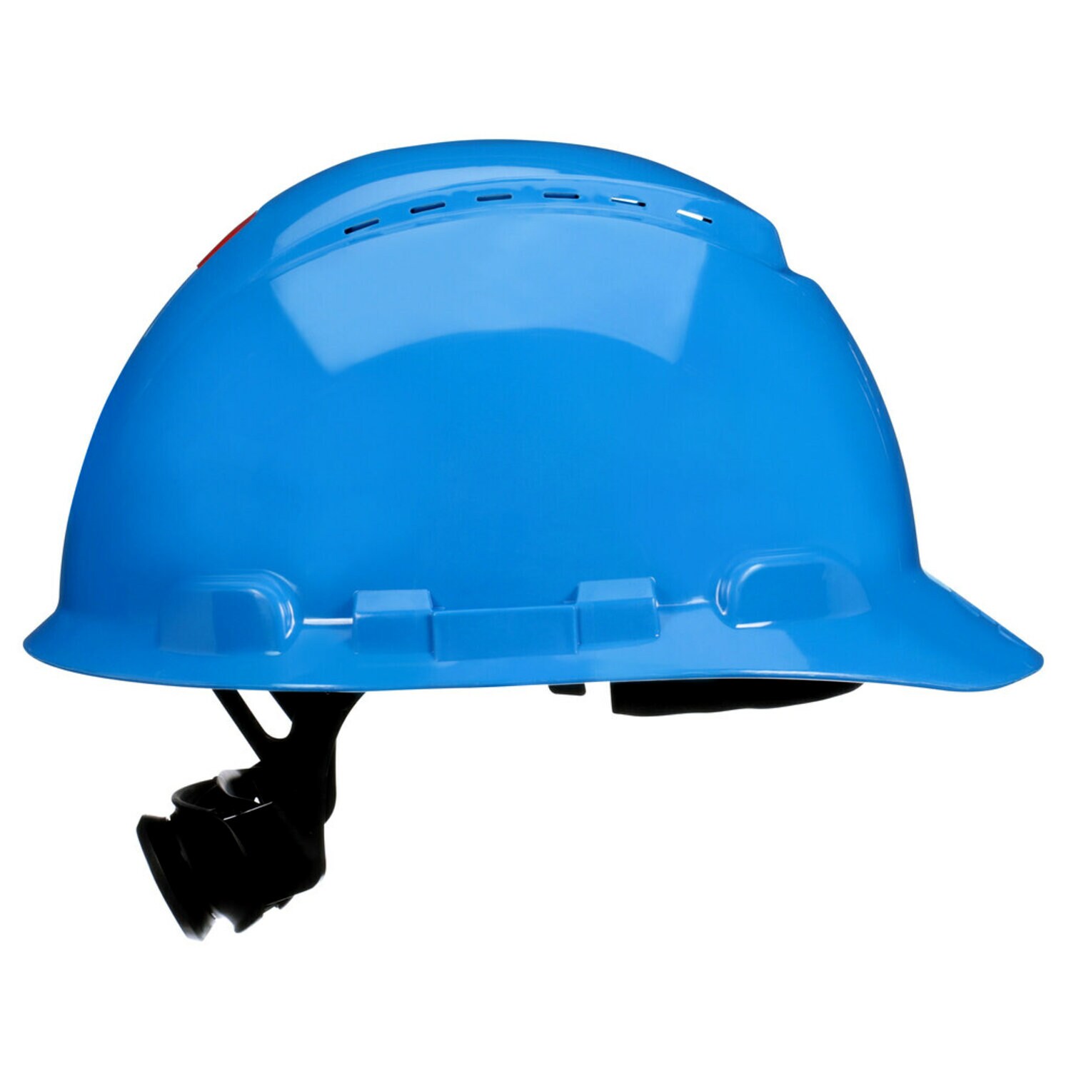 7100239988 - 3M SecureFit Hard Hat H-703SFV-UV, Blue, Vented, 4-Point Pressure Diffusion Ratchet Suspension, with UVicator, 20 ea/Case