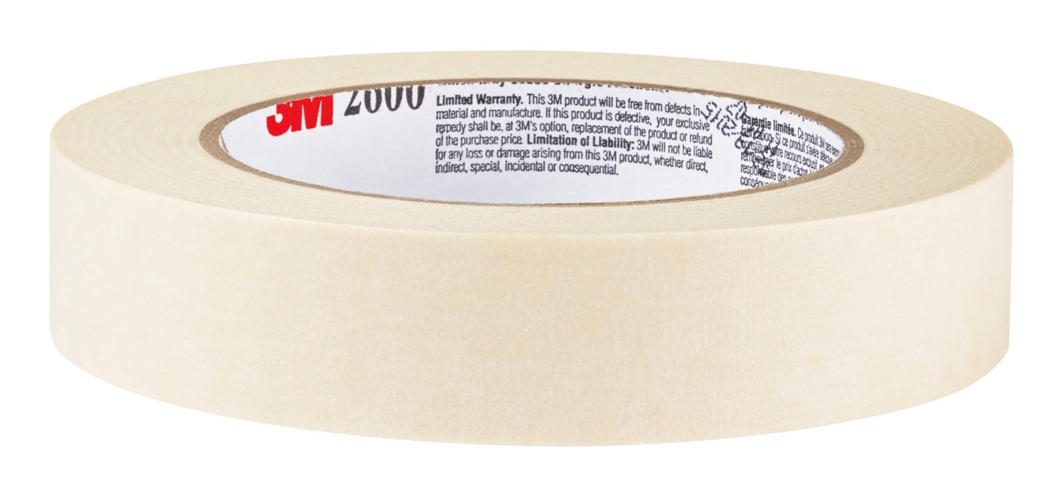 7000127101 - Highland Masking Tape 260018A, 18 mm x 55 m, 48 rolls per case