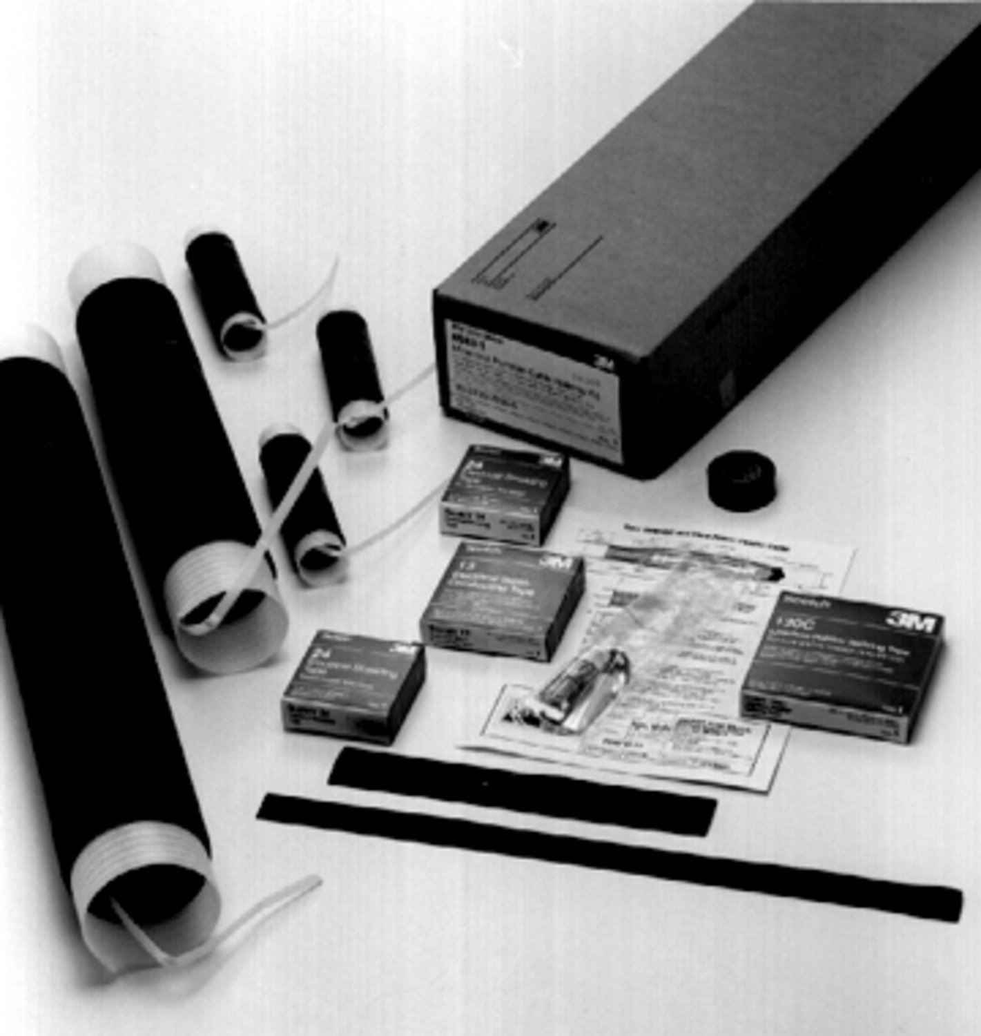 7000031367 - 3M Cold Shrink Mine and Portable Splice Kit 8043-1, Max. Cable O.D. 1.80 in, 1/Case