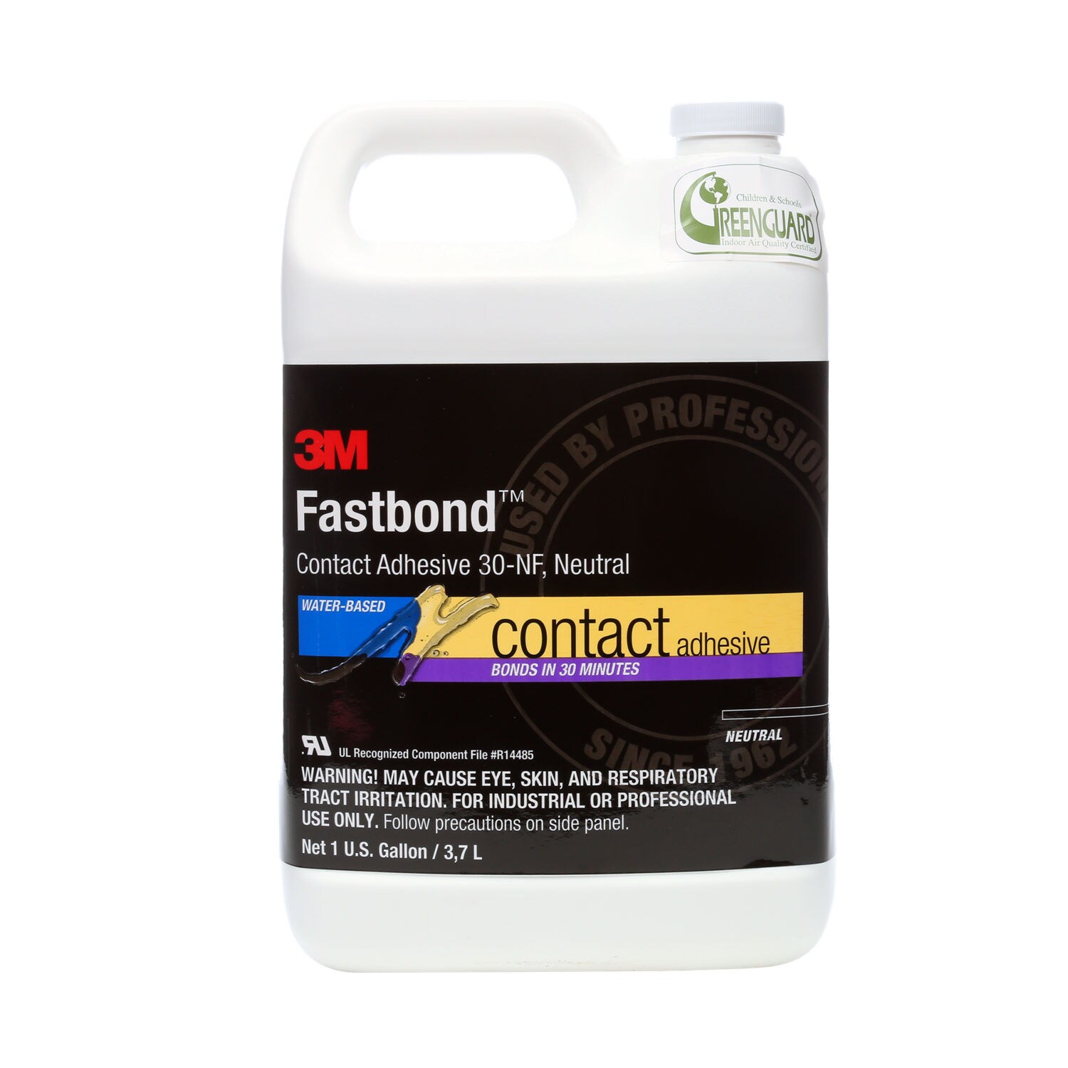 7010310253 - 3M Fastbond Contact Adhesive 30NF, Neutral, 1 Gallon, 1 Can/Case, Sample