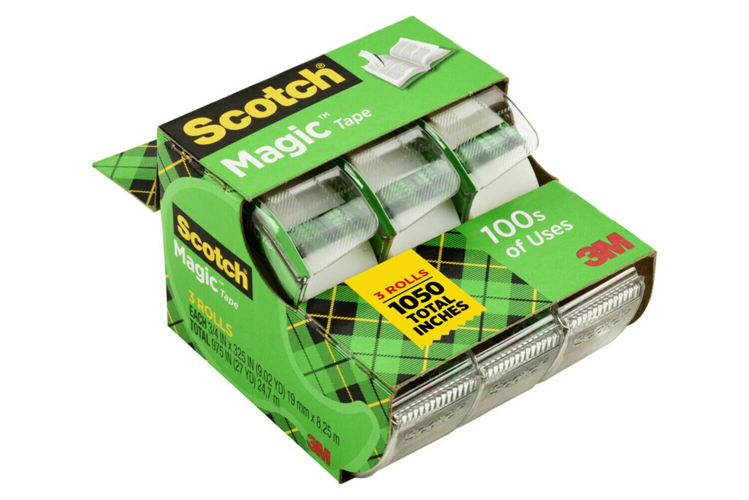 7010332317 - Scotch Magic Tape 3105 3/4 in x 300 in