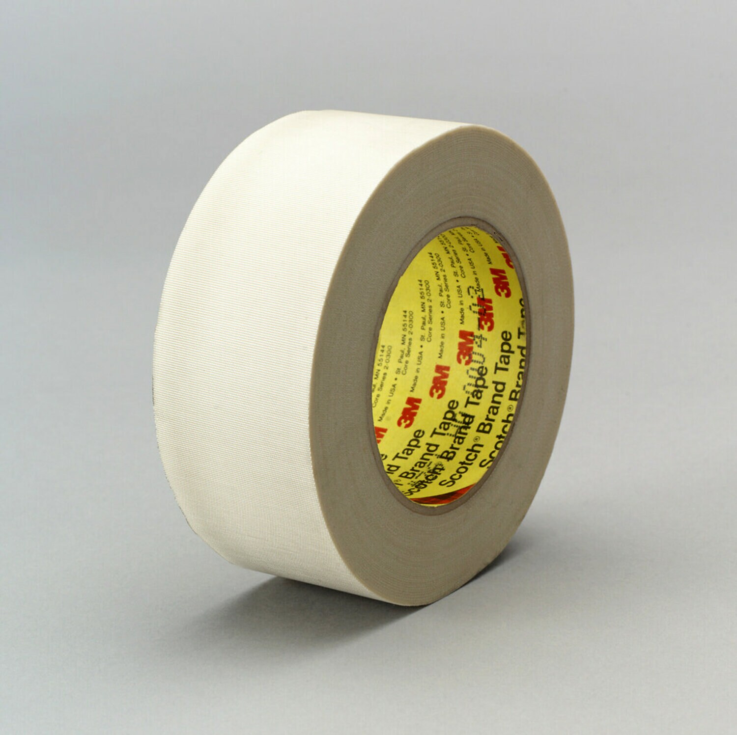 7010312330 - 3M Glass Cloth Tape 361, White, 12 in x 60 yd, 6.4 mil, 1 Roll/Case
