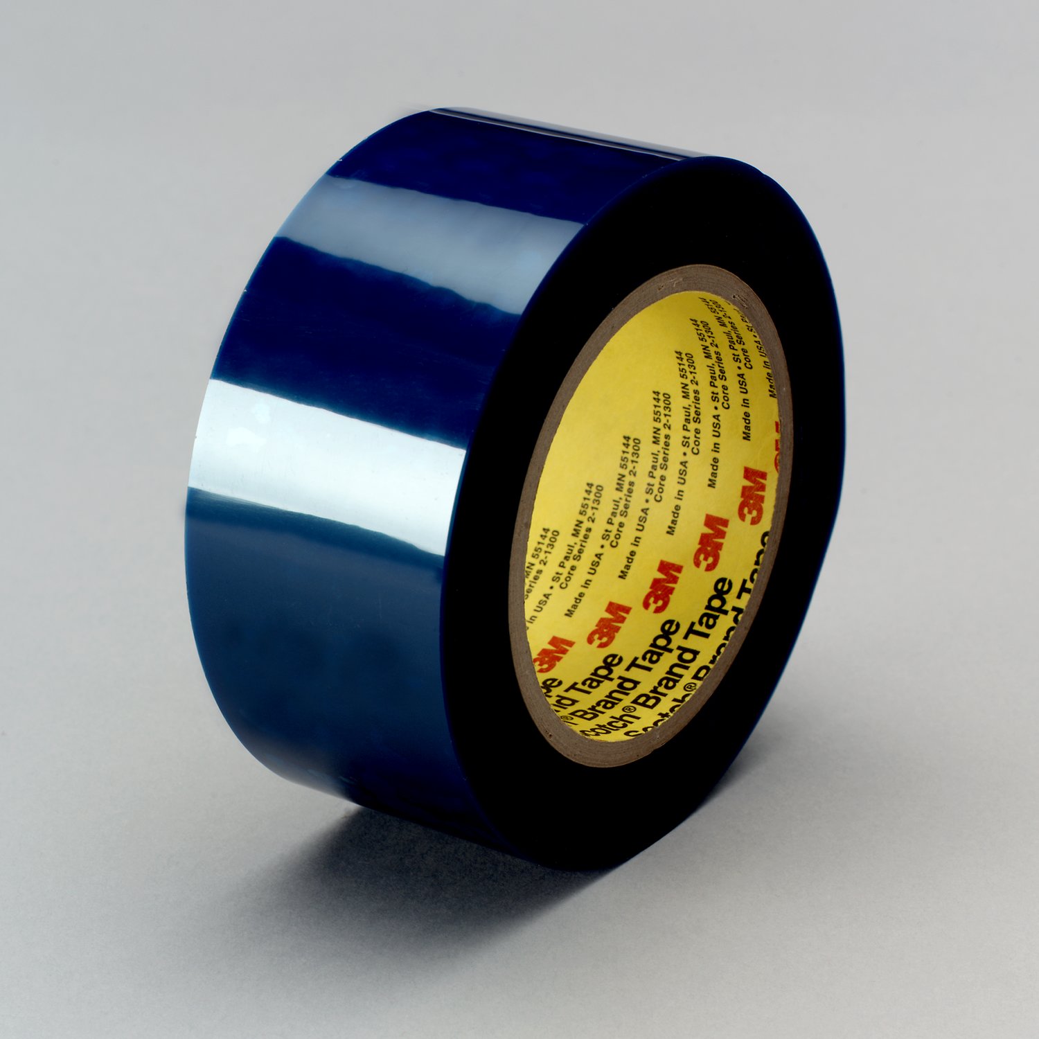 7010335552 - 3M Polyester Tape 8902, Blue, 6 in x 72 yd, 3.4 mil, 8 Roll/Case