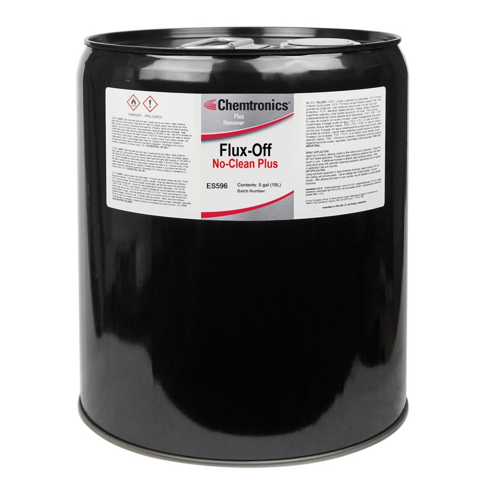 ES596 - CHEMTRONICS FLUX OFF NO CLEAN PLUS 5GL