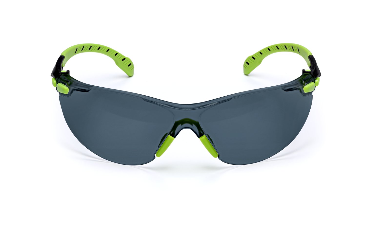 7100079180 - 3M Solus 1000-Series Safety Glasses S1202SGAF, Green/Black, Grey Scotchgard Anti-Fog Lens, 20 EA/Case