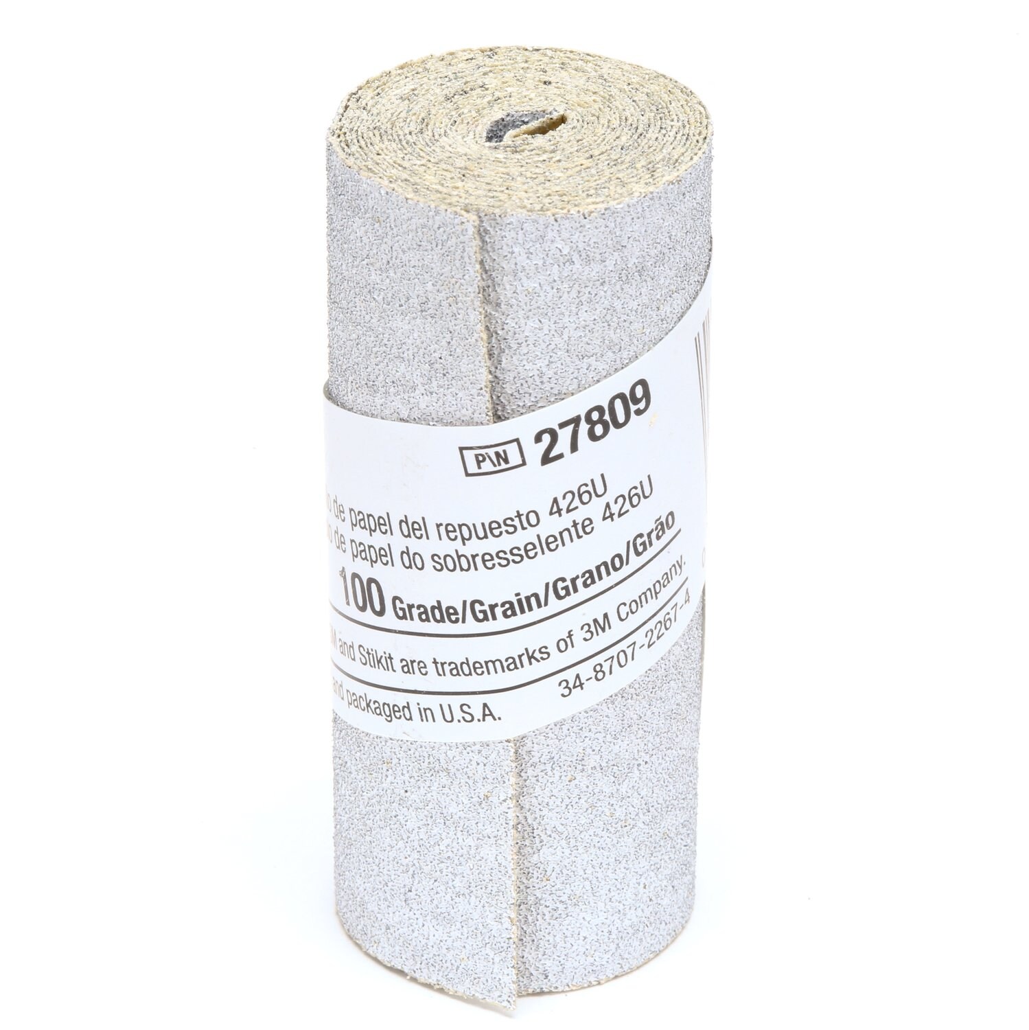 7000028208 - 3M Stikit Paper Refill Roll 426U, 2-1/2 in x 55 in 100 A-weight,
10/Carton, 50 ea/Case