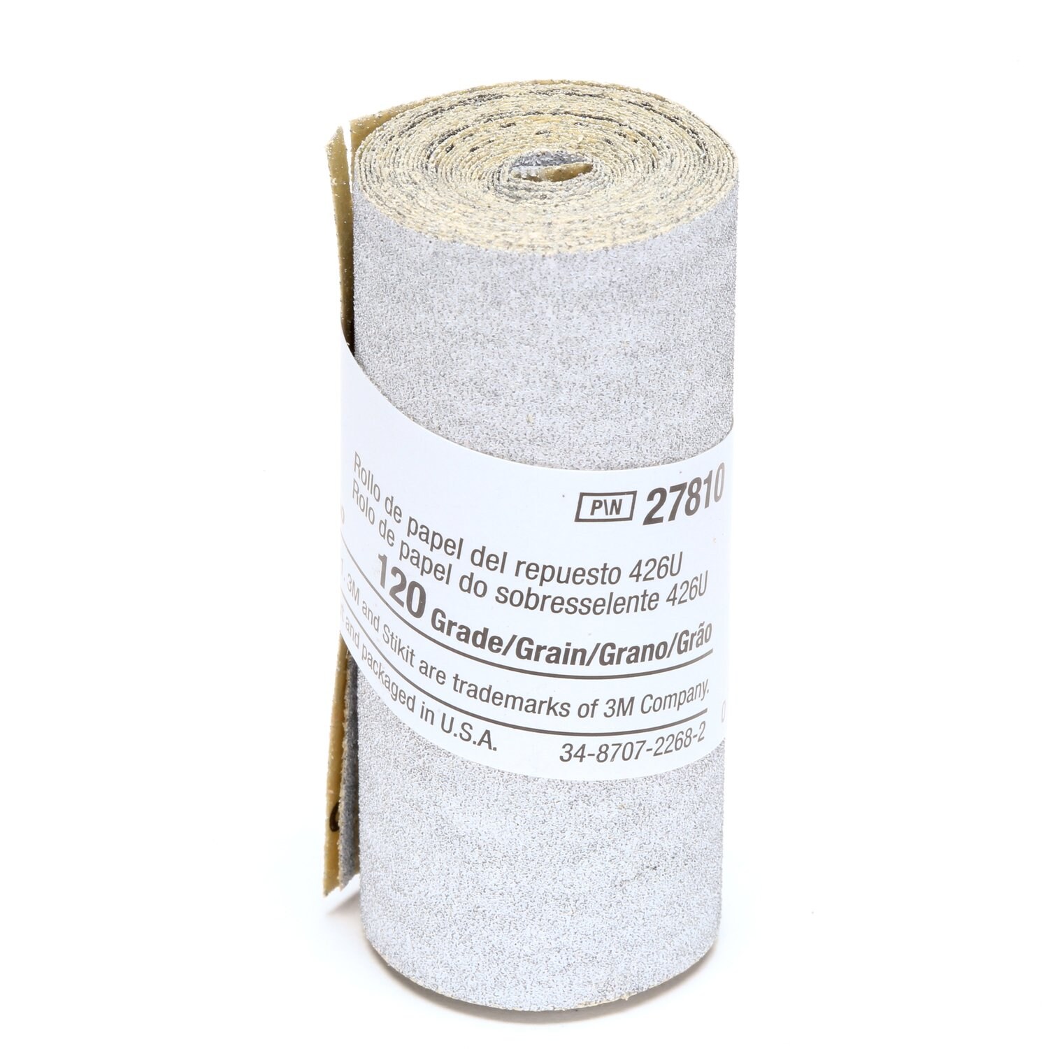 7000045199 - 3M Stikit Paper Refill Roll 426U, 120 A-weight, 2-1/2 in x 70 in, 10/Carton, 50 ea/Case