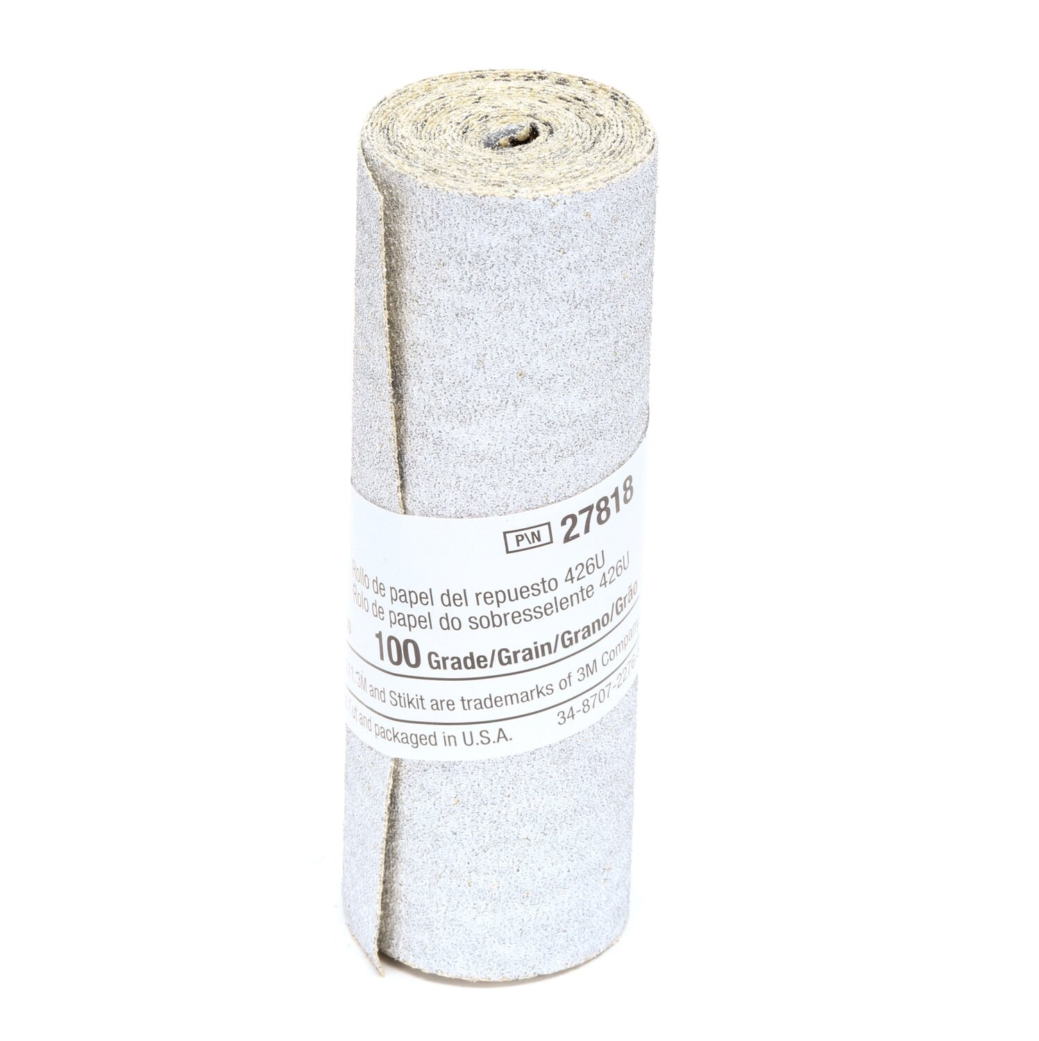 7000045202 - 3M Stikit Paper Refill Roll 426U, 3-1/4 in x 55 in 100 A-weight,
10/Carton, 50 ea/Case