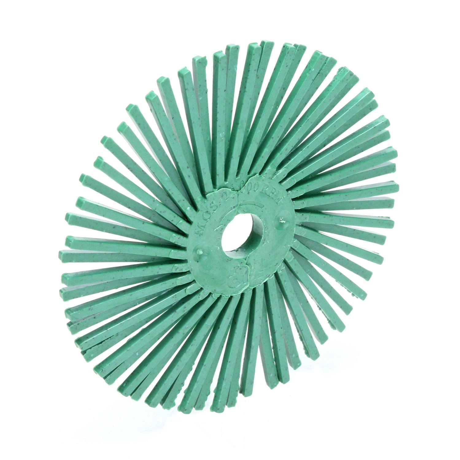 7100138323 - Scotch-Brite Radial Bristle Disc, 3 in x 3/8 in 50, 10/Carton, 40 ea/Case