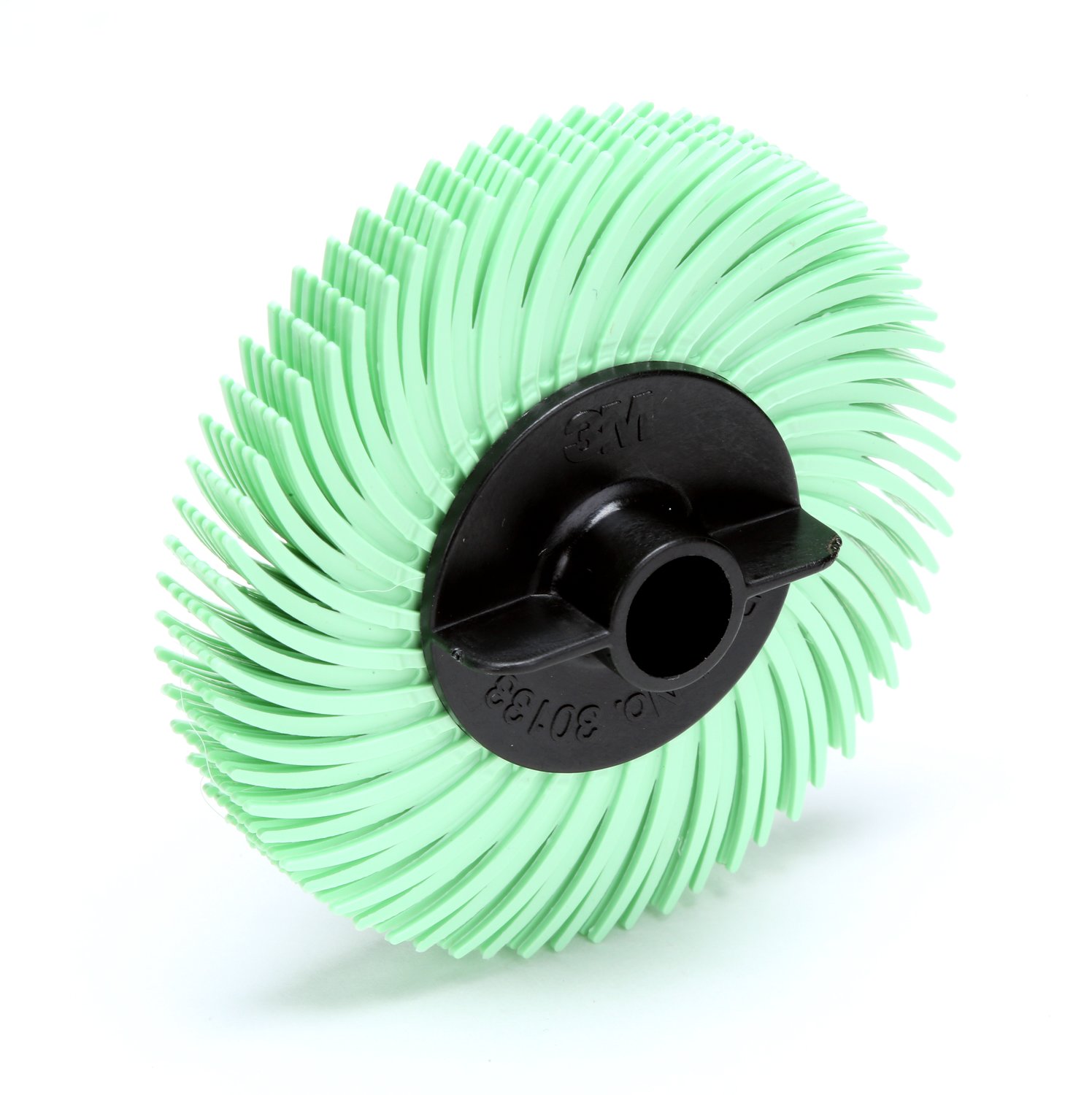 7000046160 - Scotch-Brite Radial Bristle Disc, 2 in x 3/8 in 1 Micron, 40/Carton, 80 ea/Case