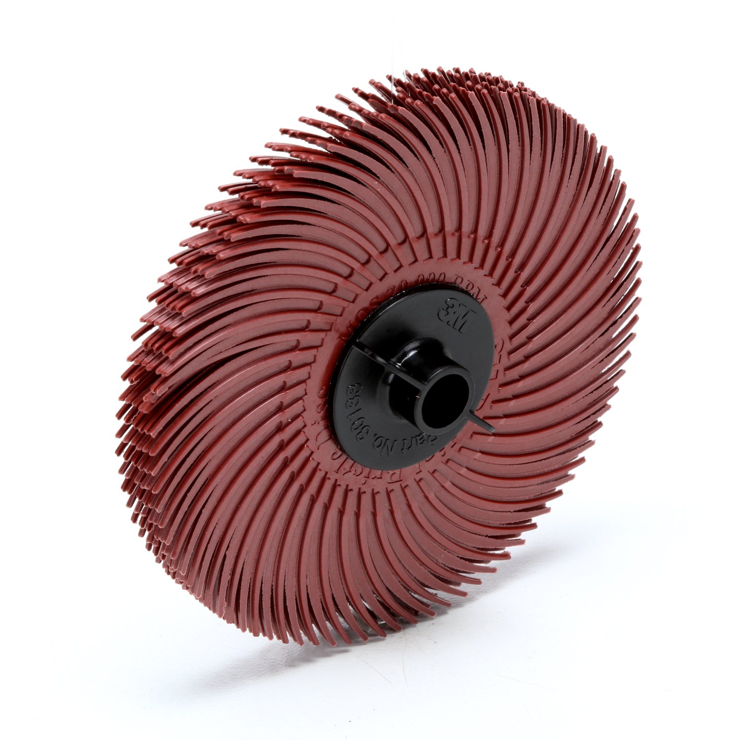 7100138297 - Scotch-Brite Radial Bristle Disc, 3 in x 3/8 in 220, 40/Carton, 80 ea/Case