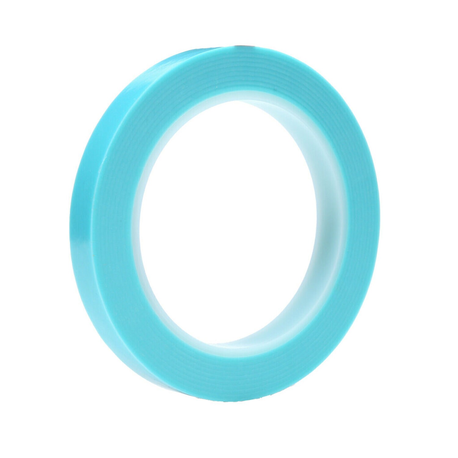 7000048629 - Scotch High Temperature Fine Line Tape 4737T, Translucent Blue, 1/2 in x 36 yd, 5.4 mil, 72 Roll/Case