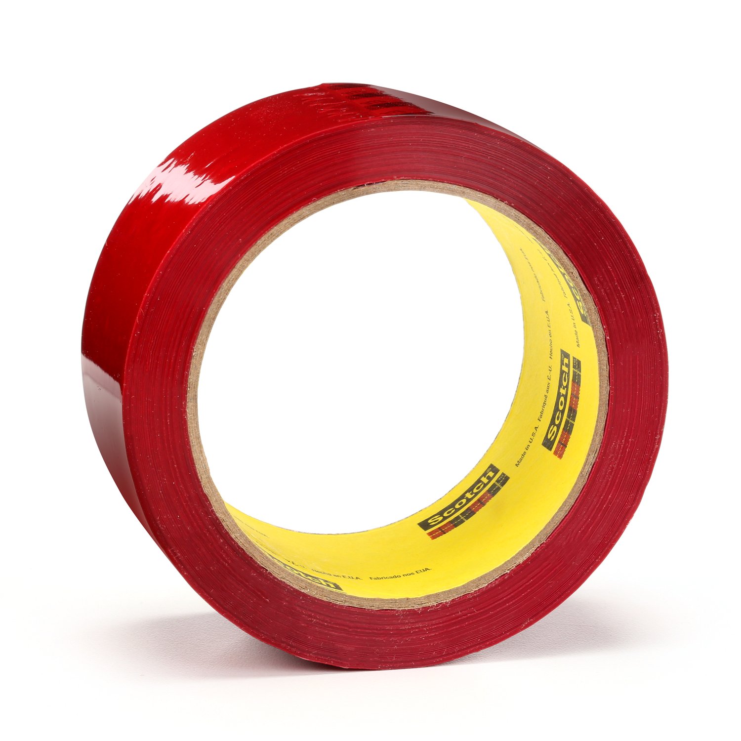 7000123632 - Scotch Box Sealing Tape 373, Red, 48 mm x 50 m, 36/Case