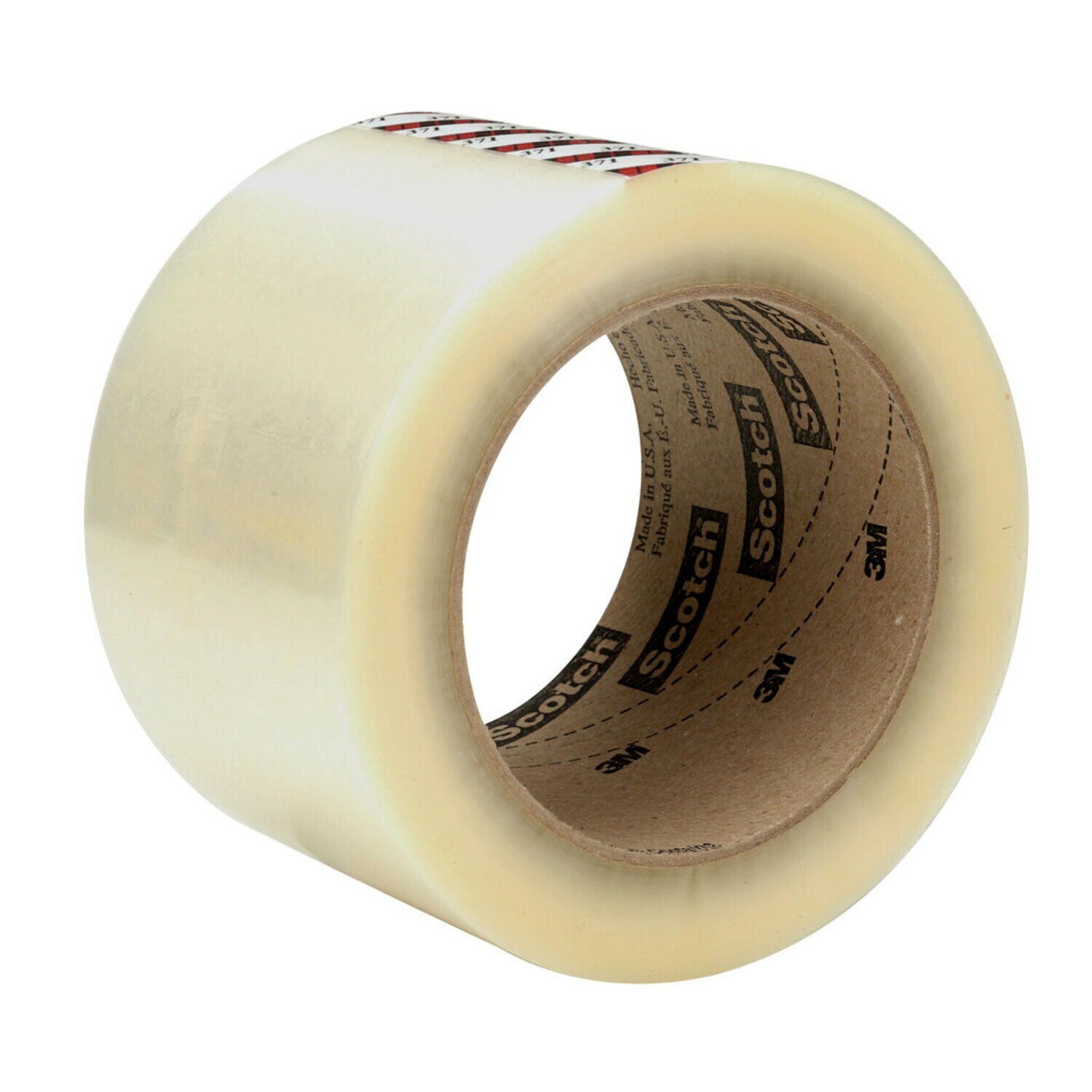 7100244501 - Scotch Box Sealing Tape 371, Clear, 72 mm x 100 m, 24 Rolls/Case