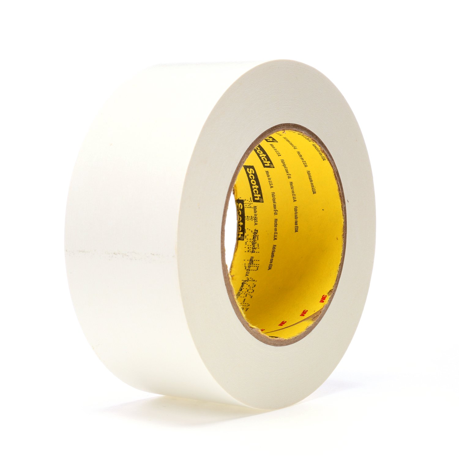 7000123288 - Scotch Printable Flatback Paper Tape 256, White, 2 in x 60 yd, 6.7 mil, 24/Case