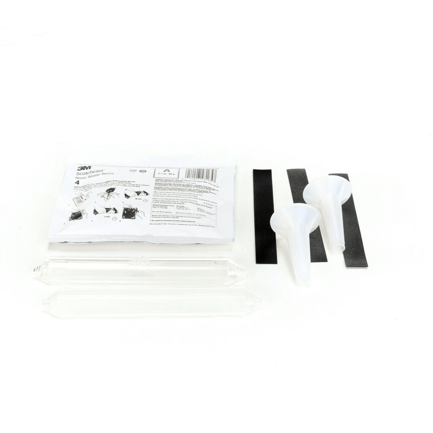7100123073 - 3M Scotchcast Inline Resin Power Cable Splice kit 82-A1N, Up to 2 AWG, 1 per box, 10/Case